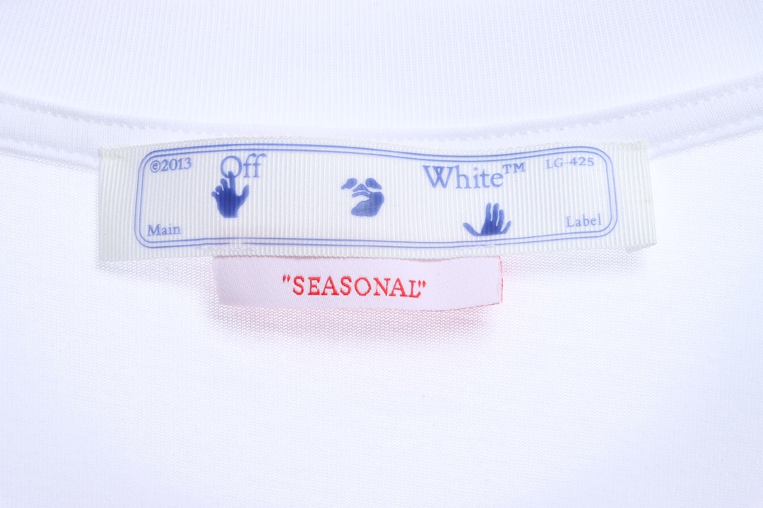 OW palm arrow print short sleeves