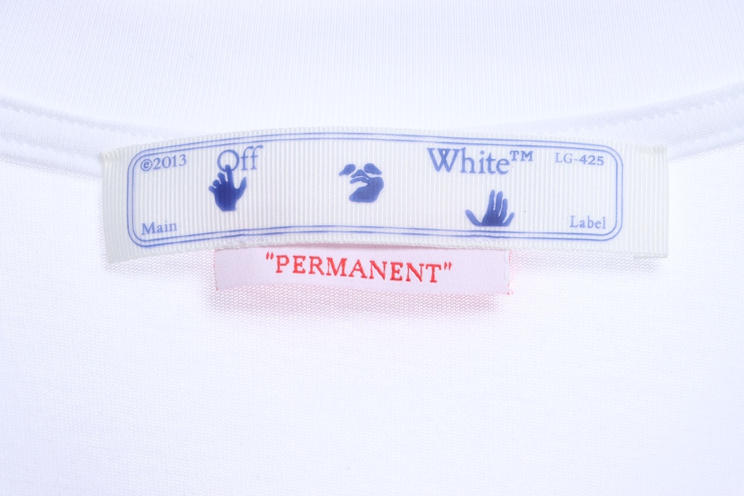 OW graffiti brush zebra crossing short sleeve