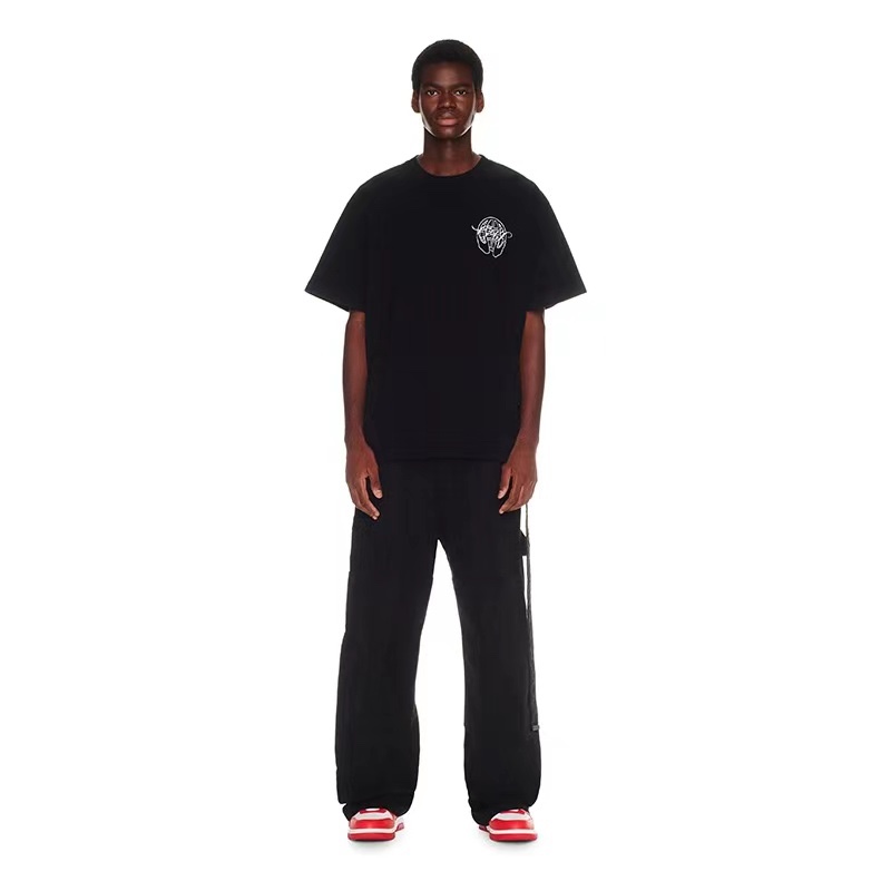 OW palm arrow print short sleeves