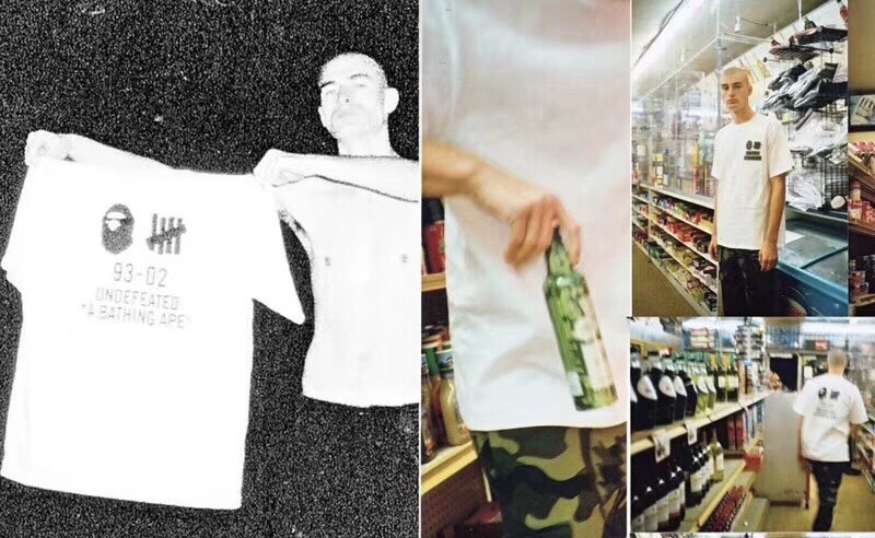 BAPE co-signed UDF Velcro short sleeves