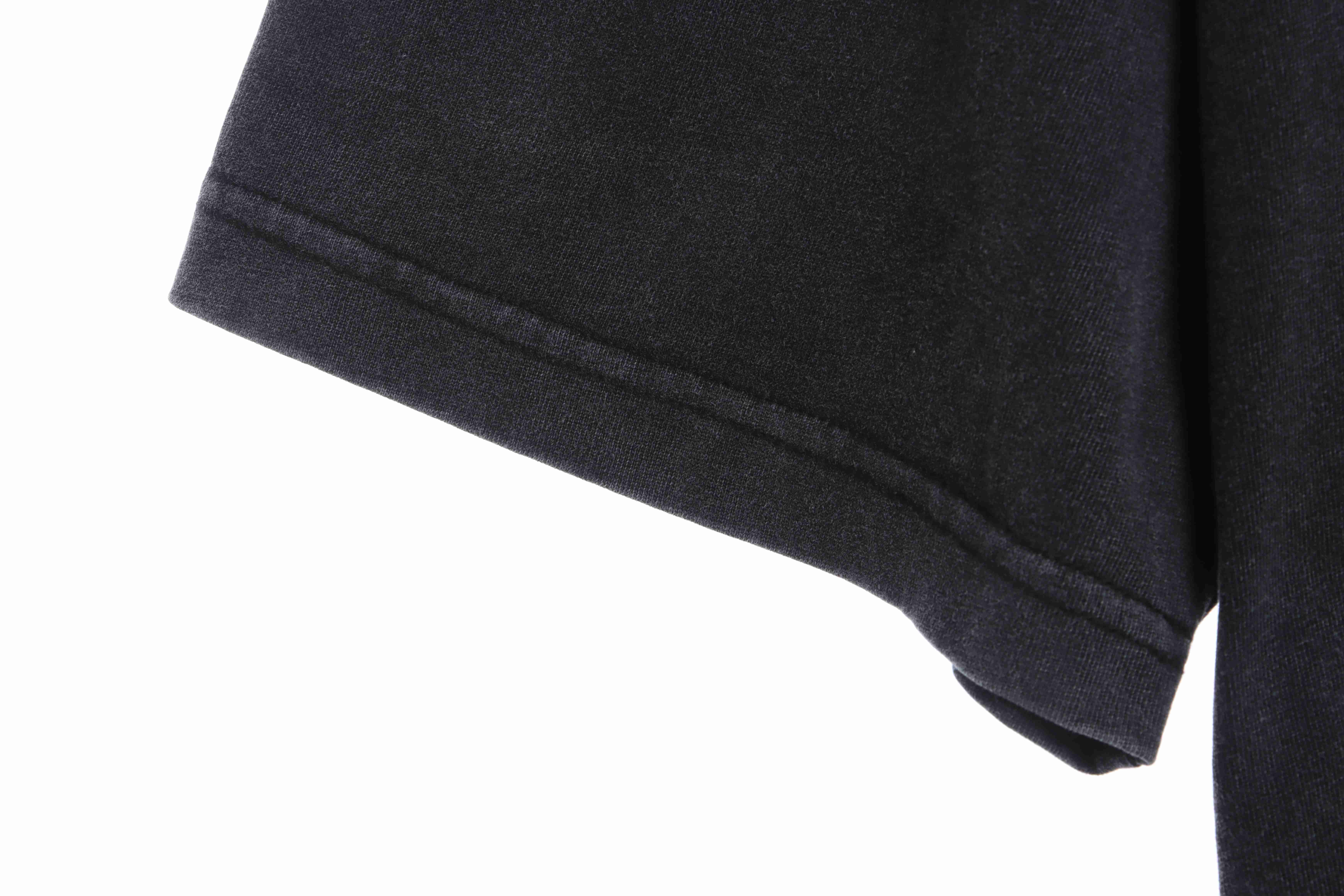 Vetements 23SS Washed Letter Embroidered Short Sleeve T-Shirt