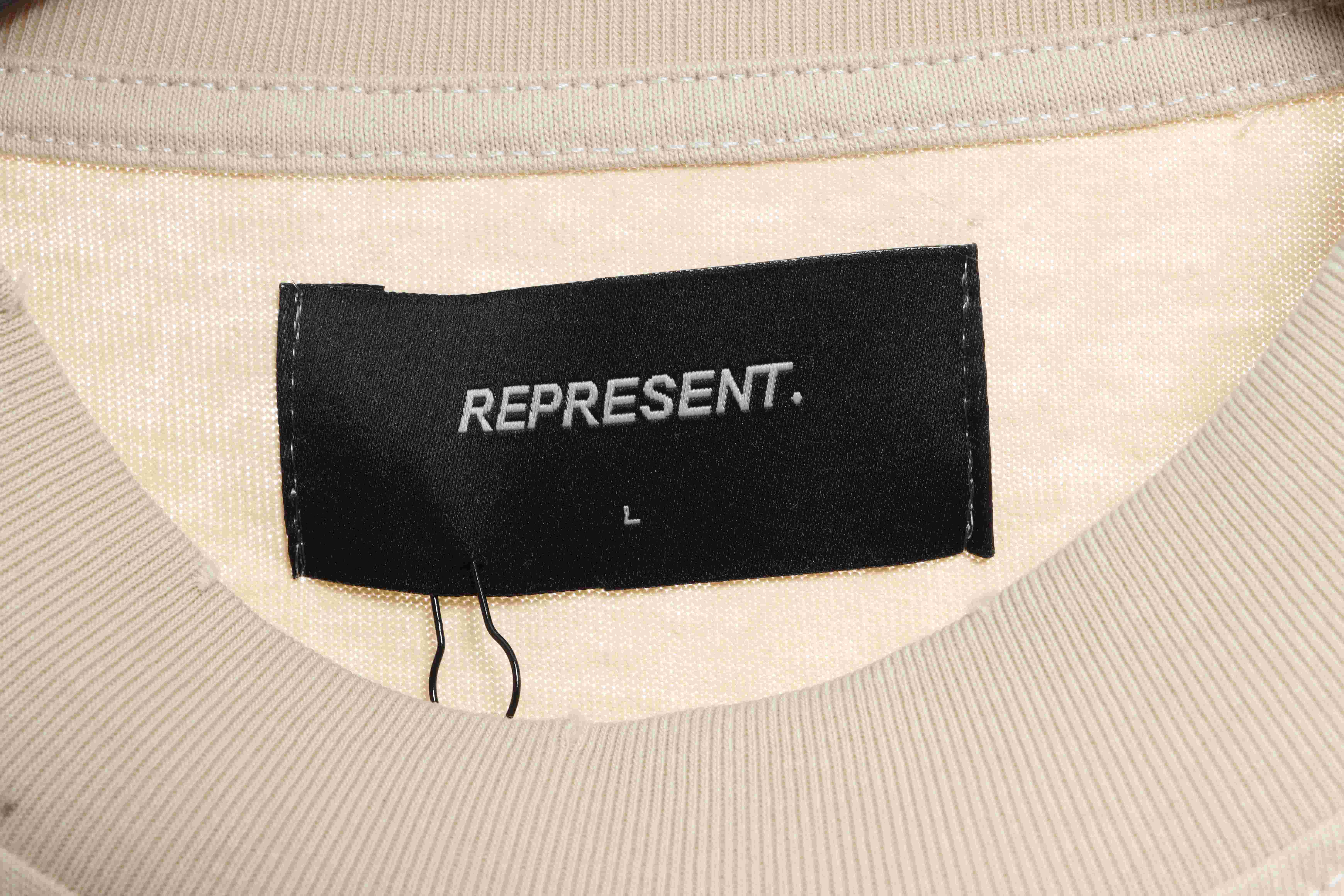 Represent Shark Distressed Wash Short Sleeves