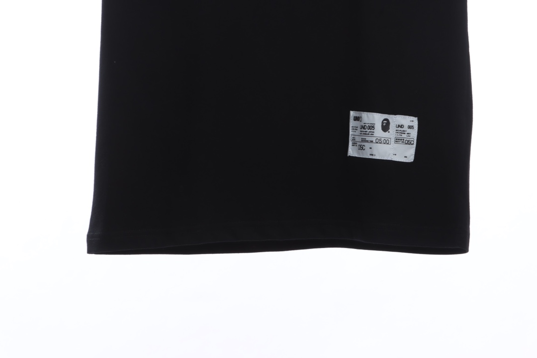 BAPE co-signed UDF camouflage five-bar short sleeves