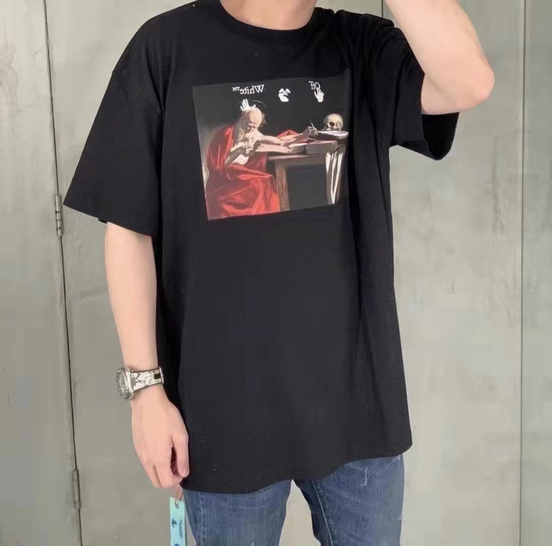 OW red religious short sleeve