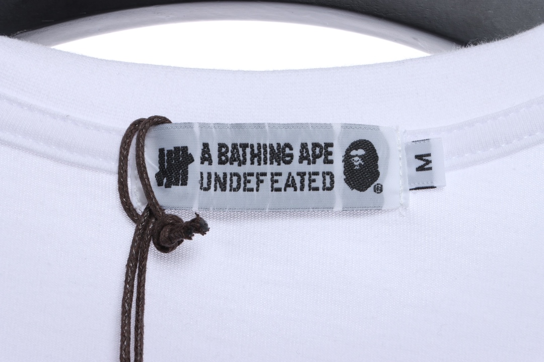 BAPE co-signed UDF camouflage five-bar short sleeves