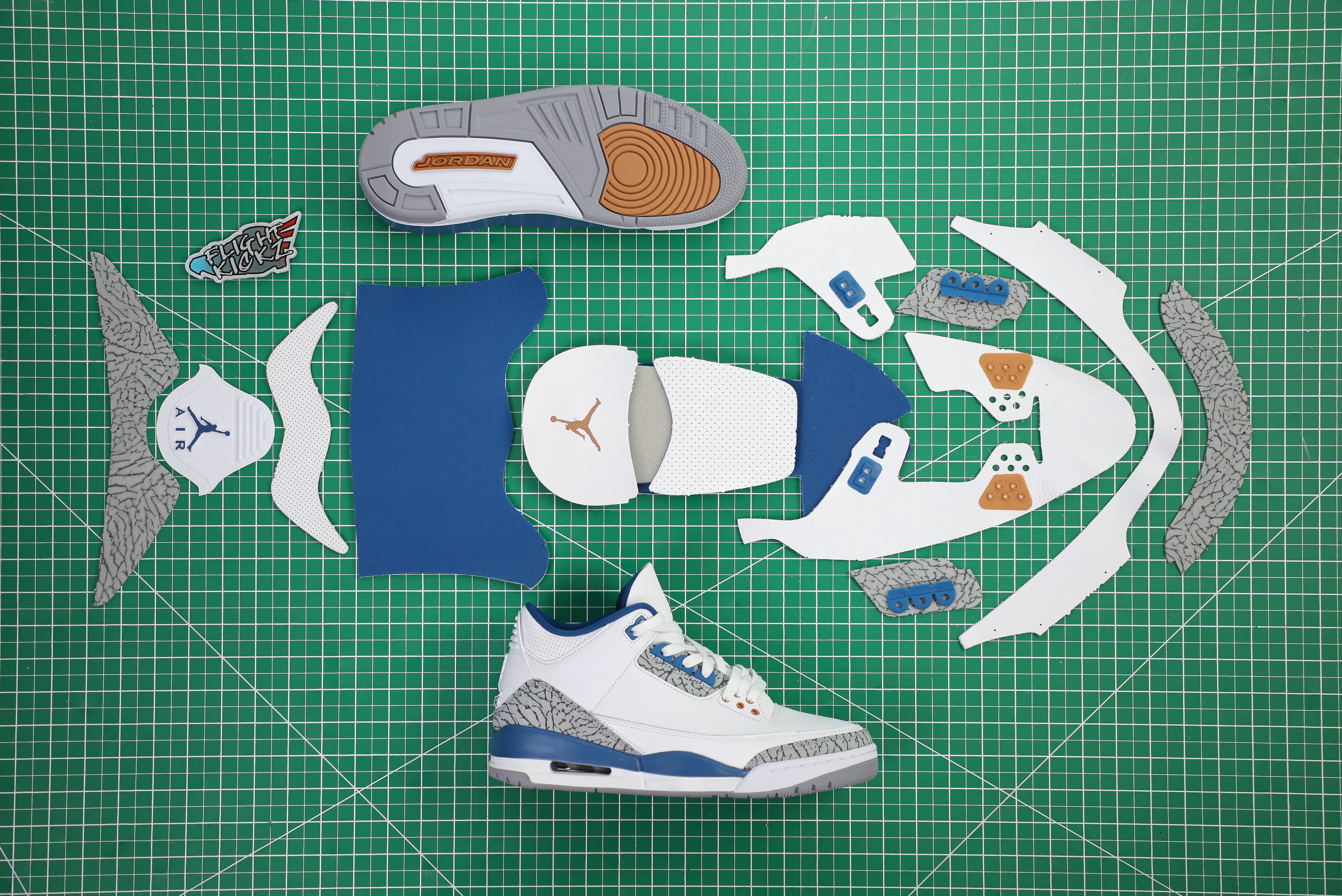 Air Jordan 3 Retro “Wizards” 2023 (LN5 A1 Batch)