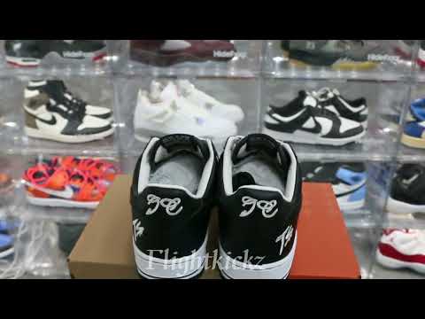 Terror Squad X Air Force 1 Low Black White