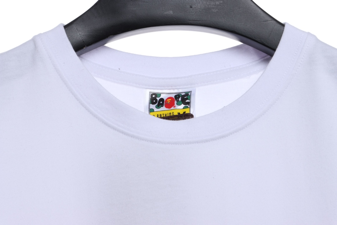 BAPE colorful camouflage printing short sleeves