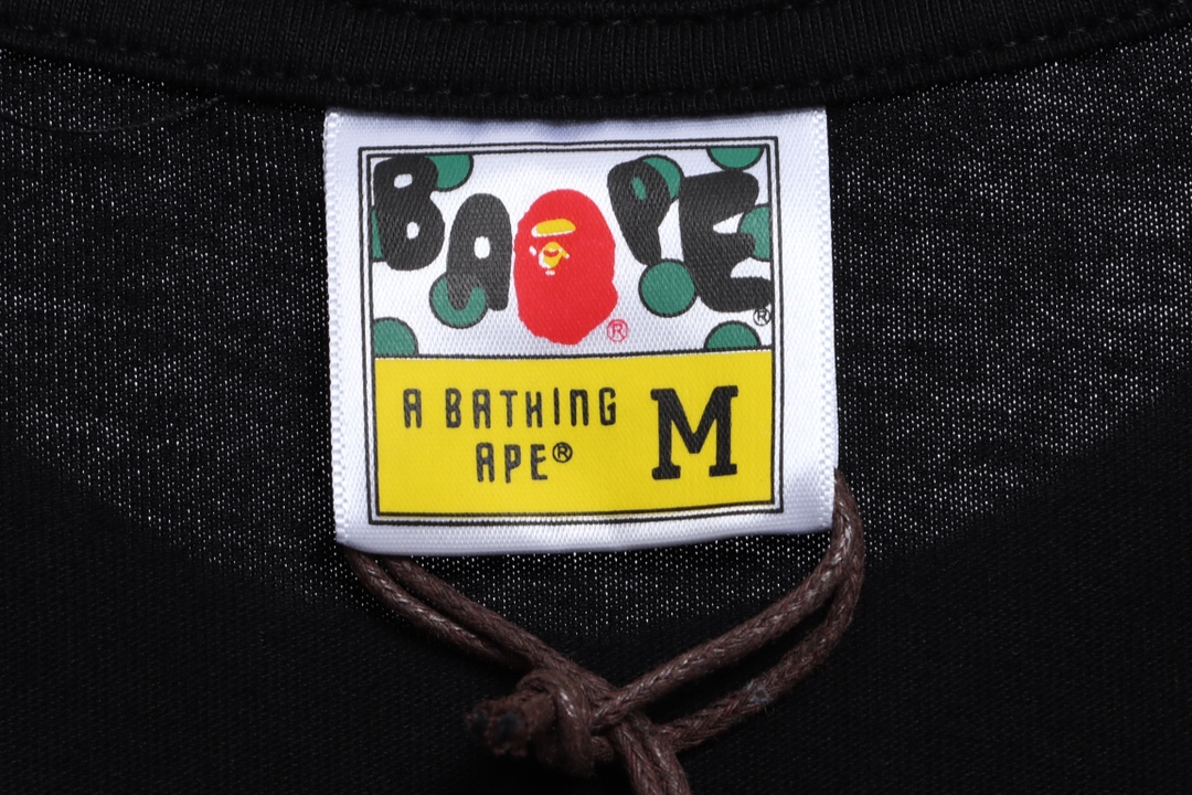 BAPE colorful camouflage printing short sleeves