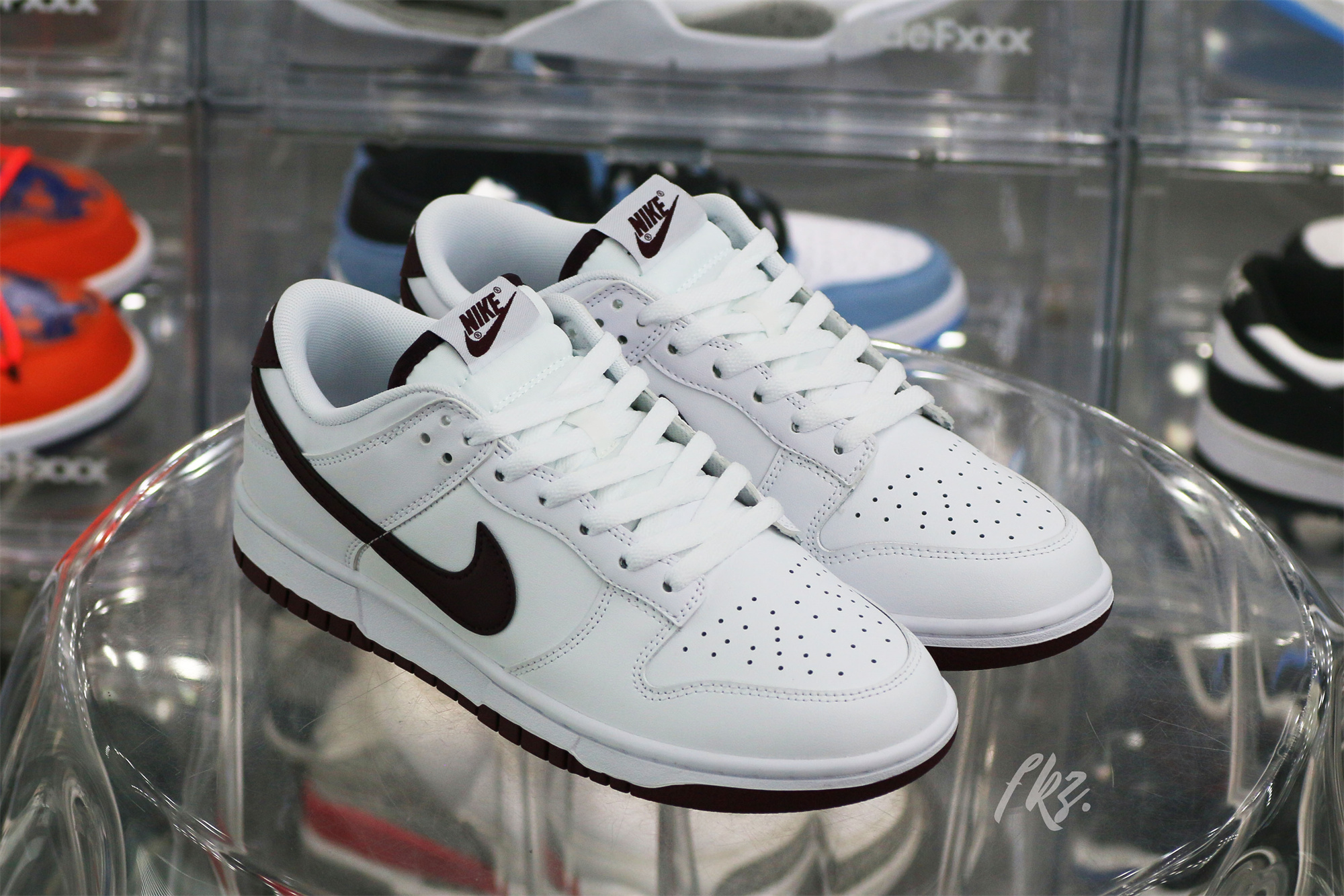 Nike Dunk Low Retro White Night Maroon