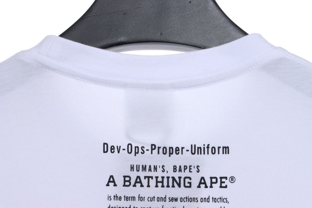 BAPE ape head mountain peak printing short sleeves