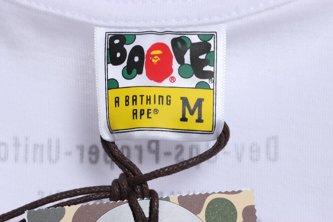 BAPE ape head mountain peak printing short sleeves