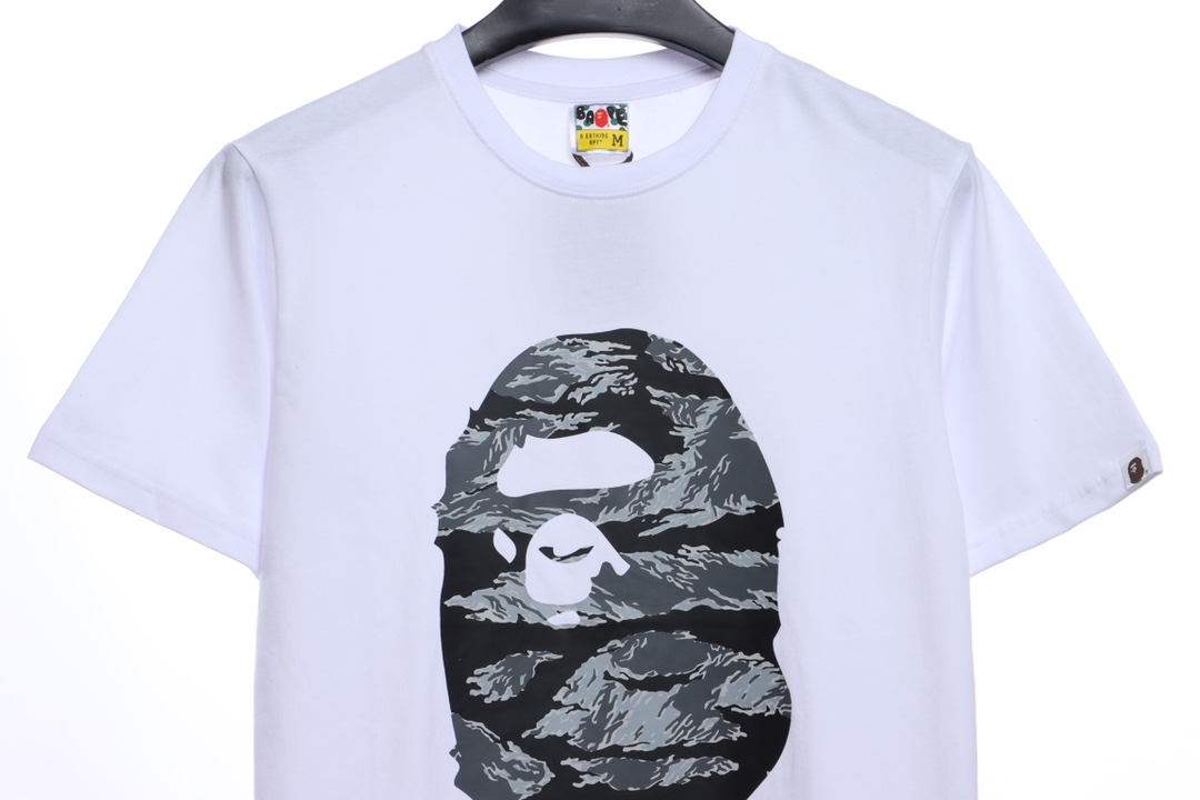 BAPE ape head mountain peak printing short sleeves