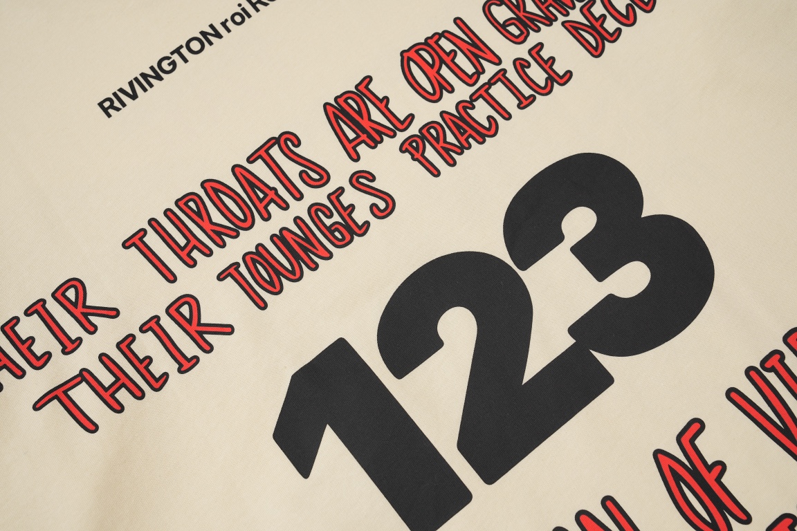 RRR-123 Alchemy Python foam printed short-sleeved T-shirt