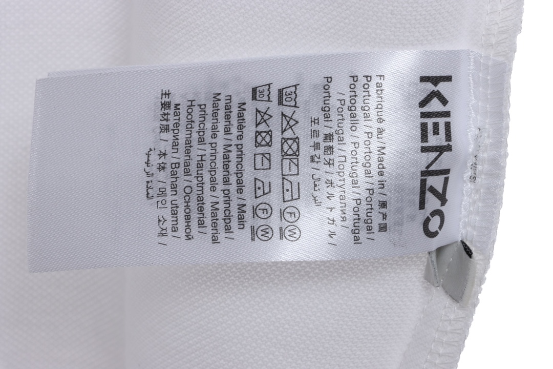 kenzo crabapple flower embroidery POLO short sleeves