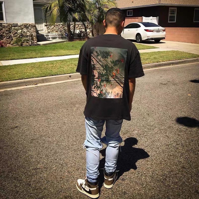 Fog Ess flower short sleeves