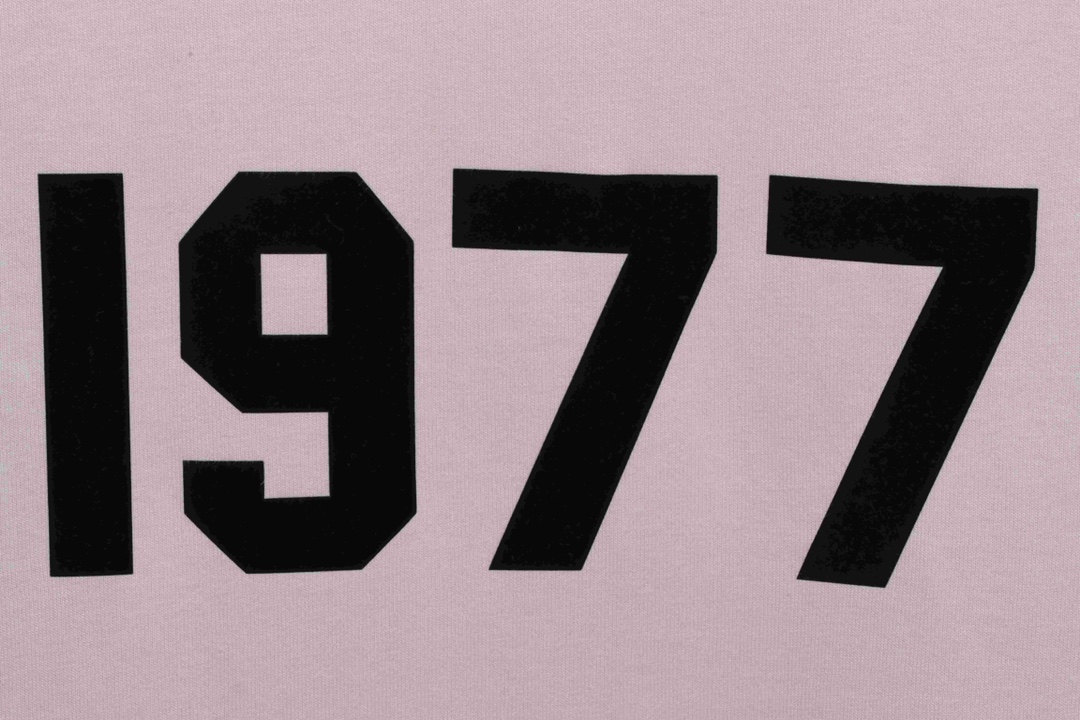 Essentials 1977 series flocking short sleeves