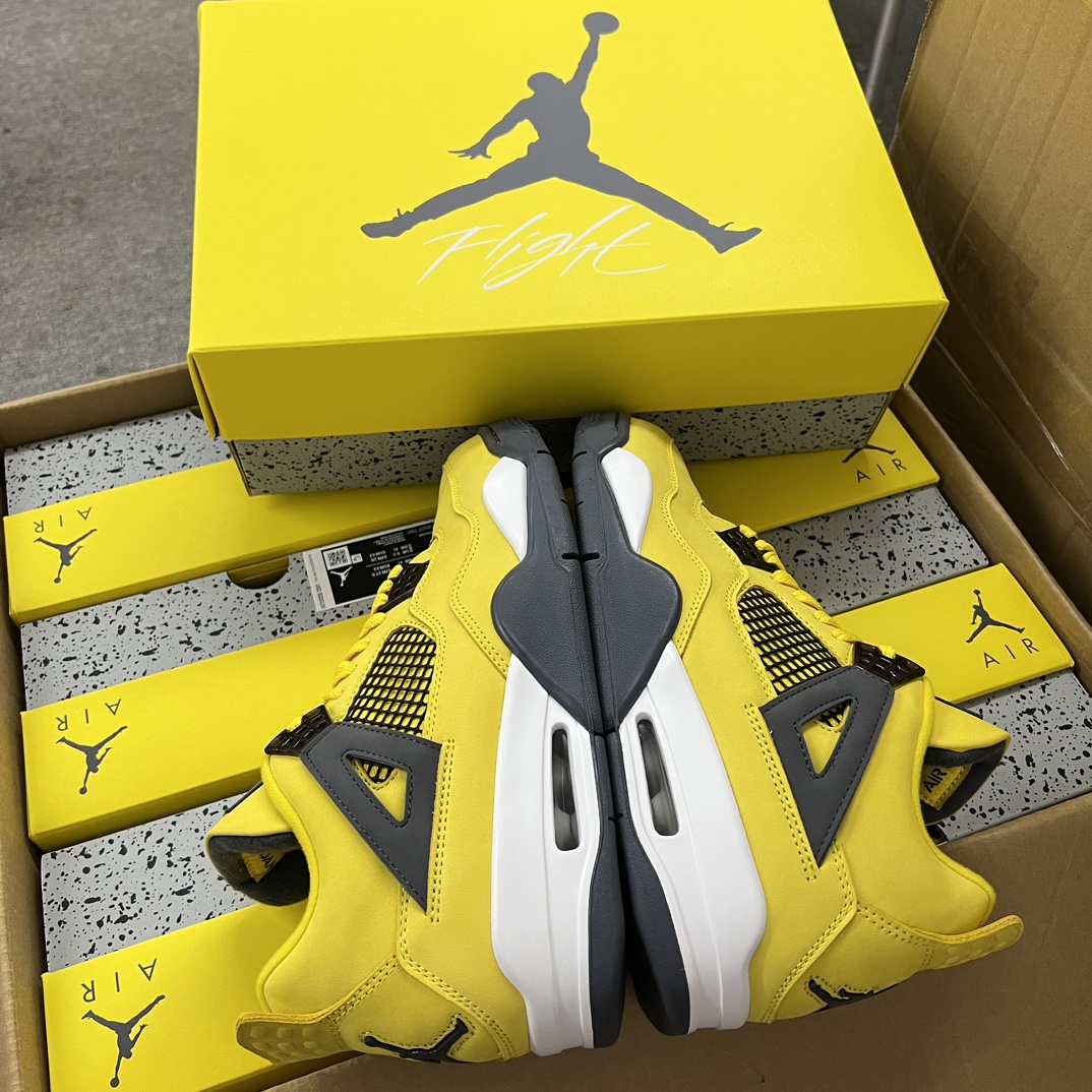 Air Jordan 4 Retro GS Lightning 2021 (GS) (LN5 A1 Batch)