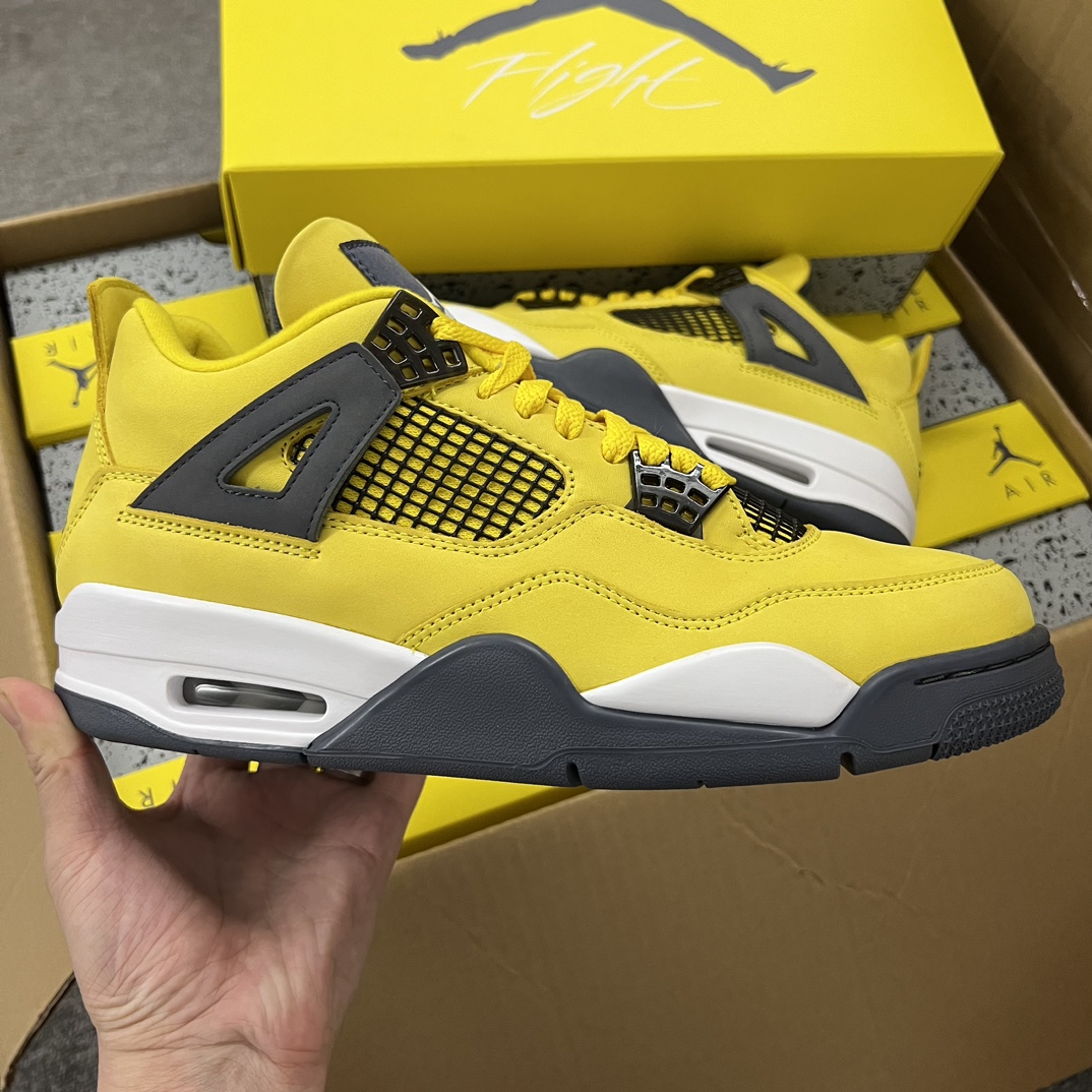 Air Jordan 4 Retro GS Lightning 2021 (GS) (LN5 A1 Batch)