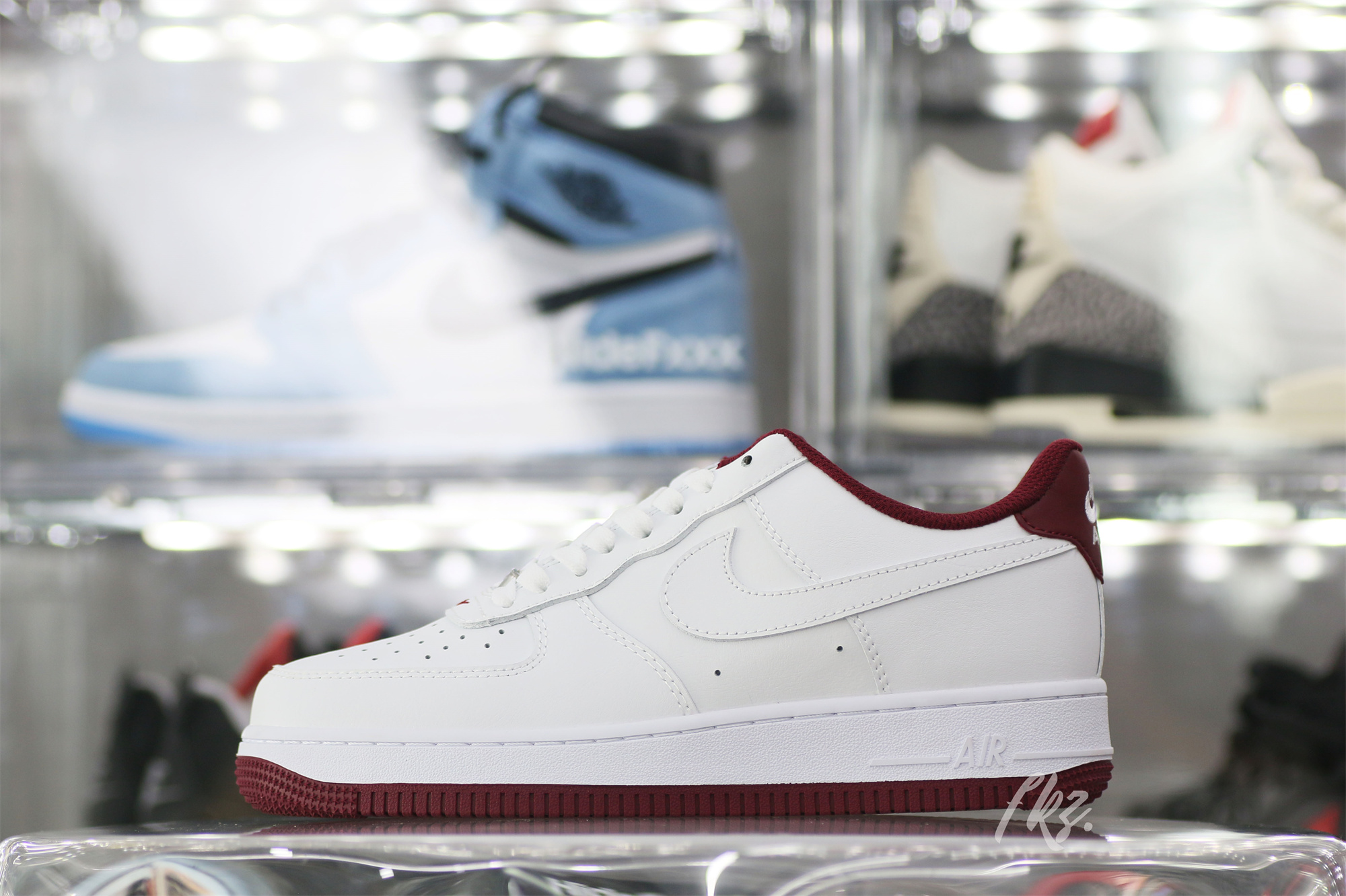 Nike Air Force 1 Low ’07 White Dark Beetroot