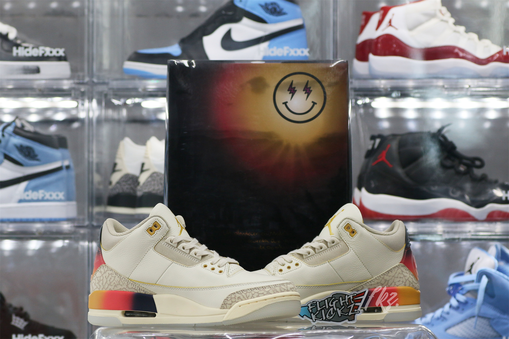 J Balvin x Air Jordan 3 Sunset (LN5 A1)