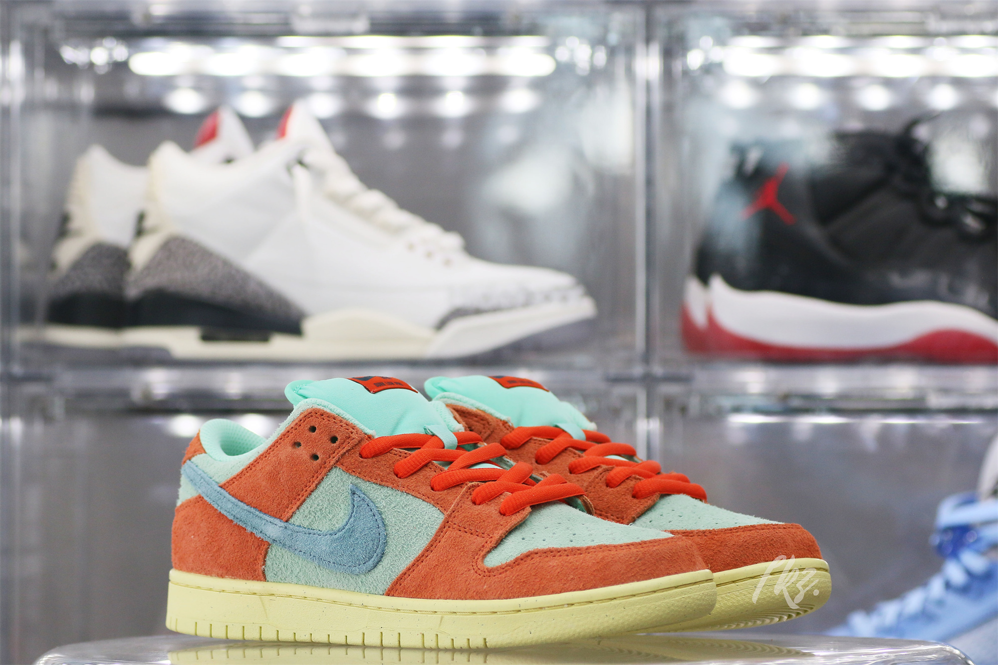 Nike SB Dunk Low Orange/Noise Aqua 2023