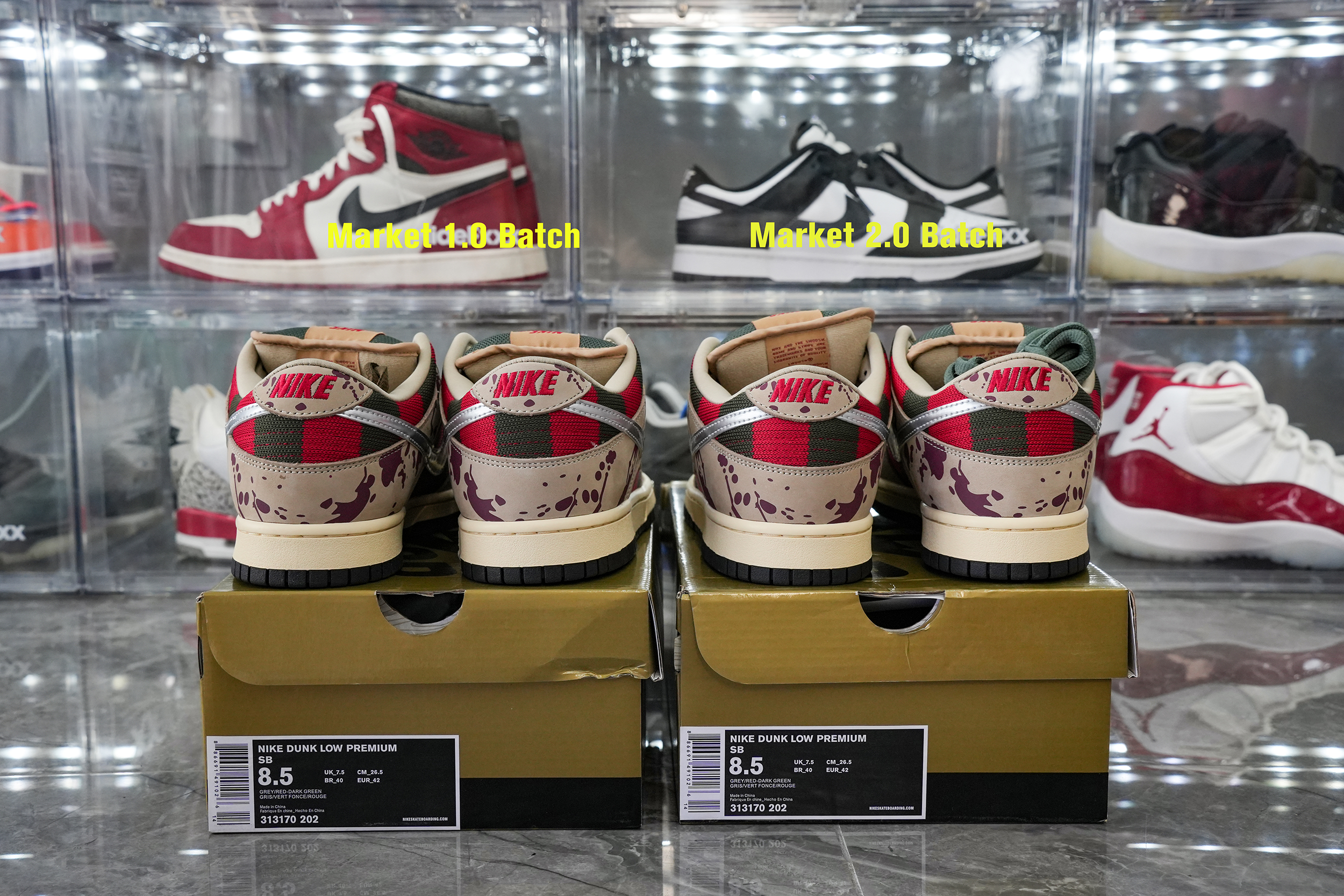 Nike SB Dunk Low Freddy Krueger 2007（Market 2.0）