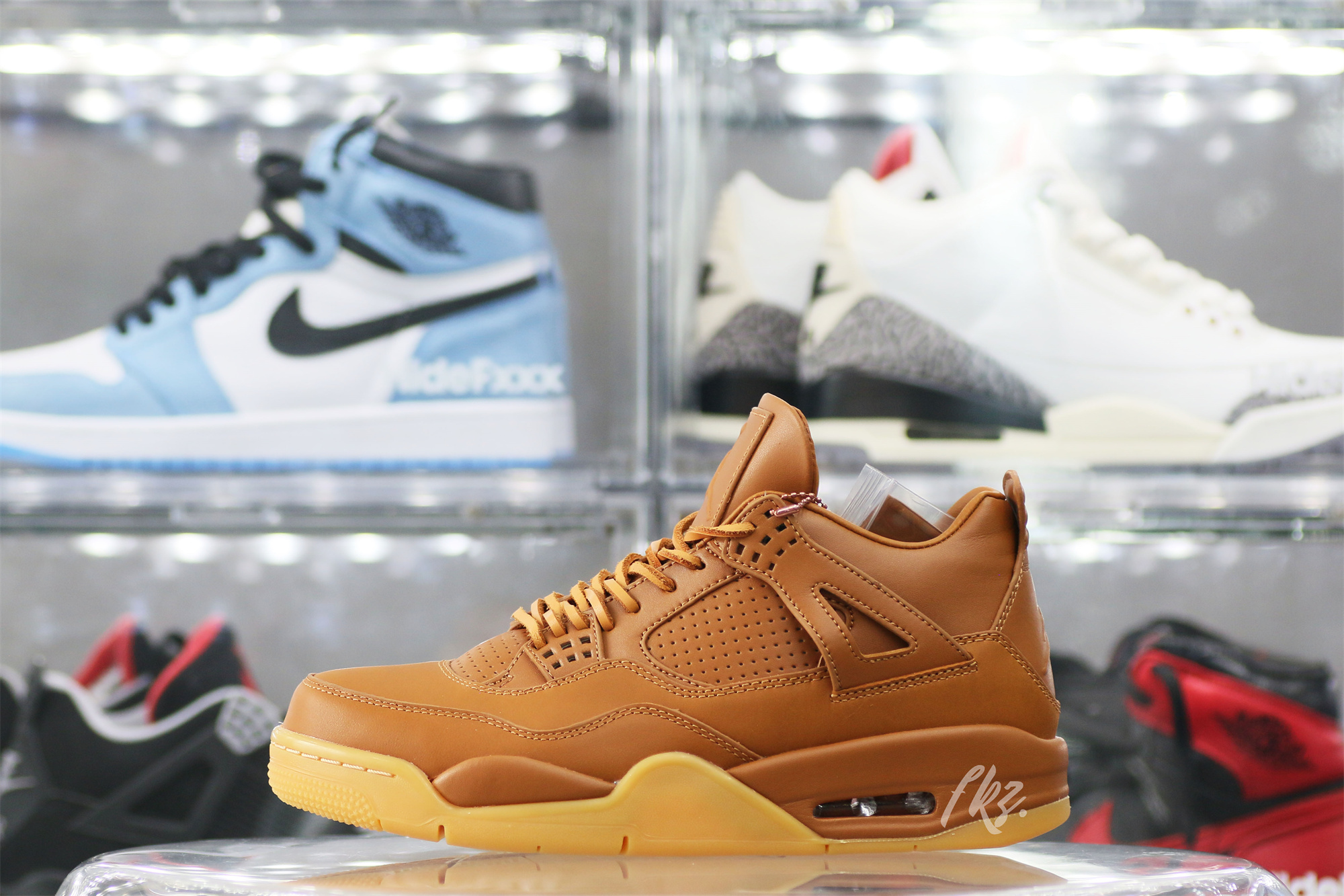 Air Jordan 4 Retro Ginger Wheat