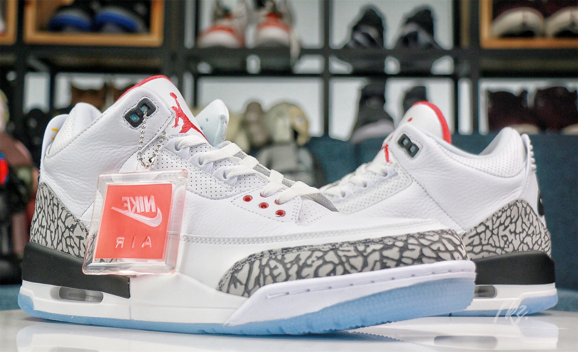 Air Jordan 3 Retro Free Throw Line White Cement 2018