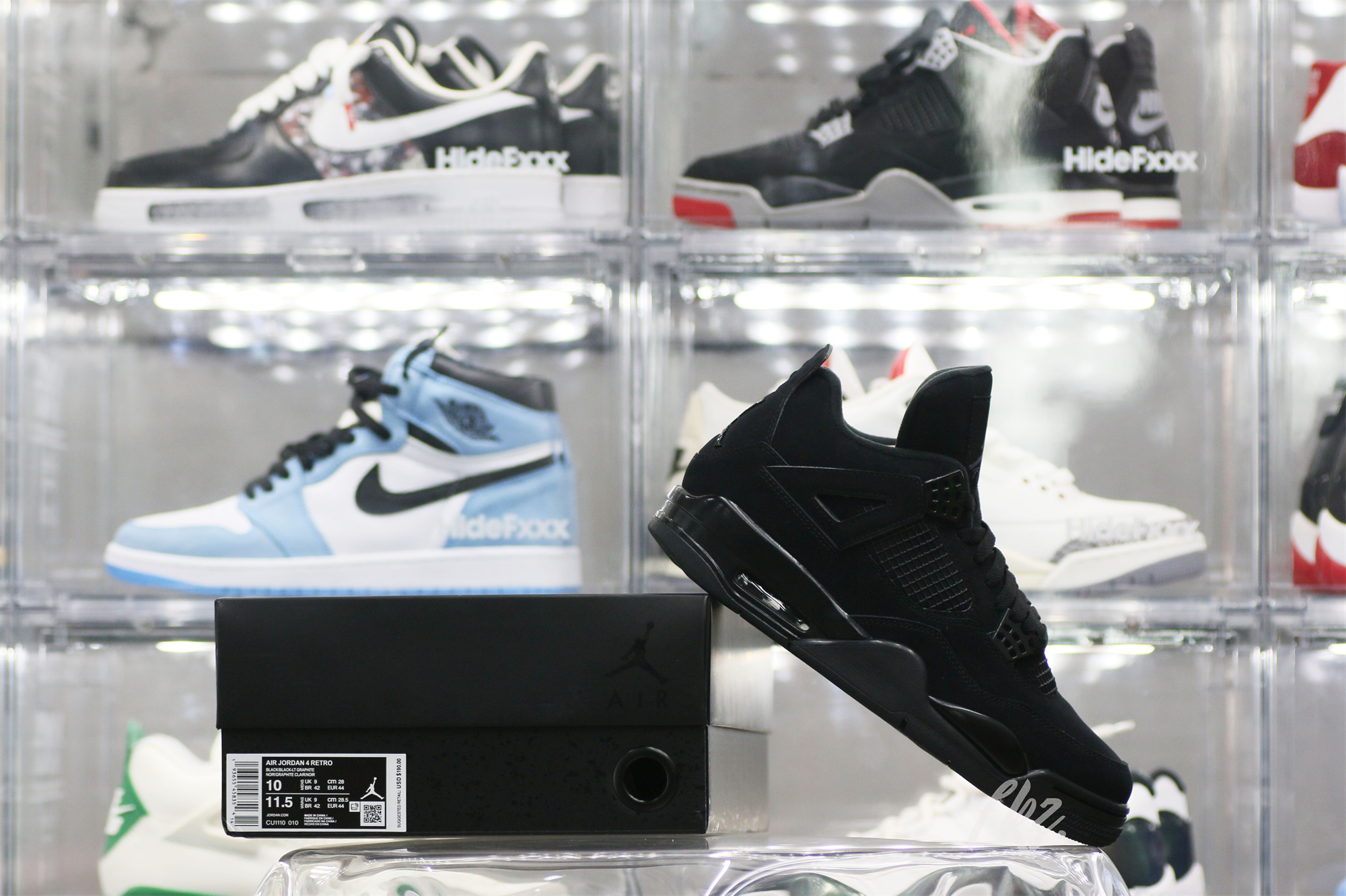 Air Jordan 4 Retro GS Black Cat 2020 (GS) (LN5 A1 Batch)