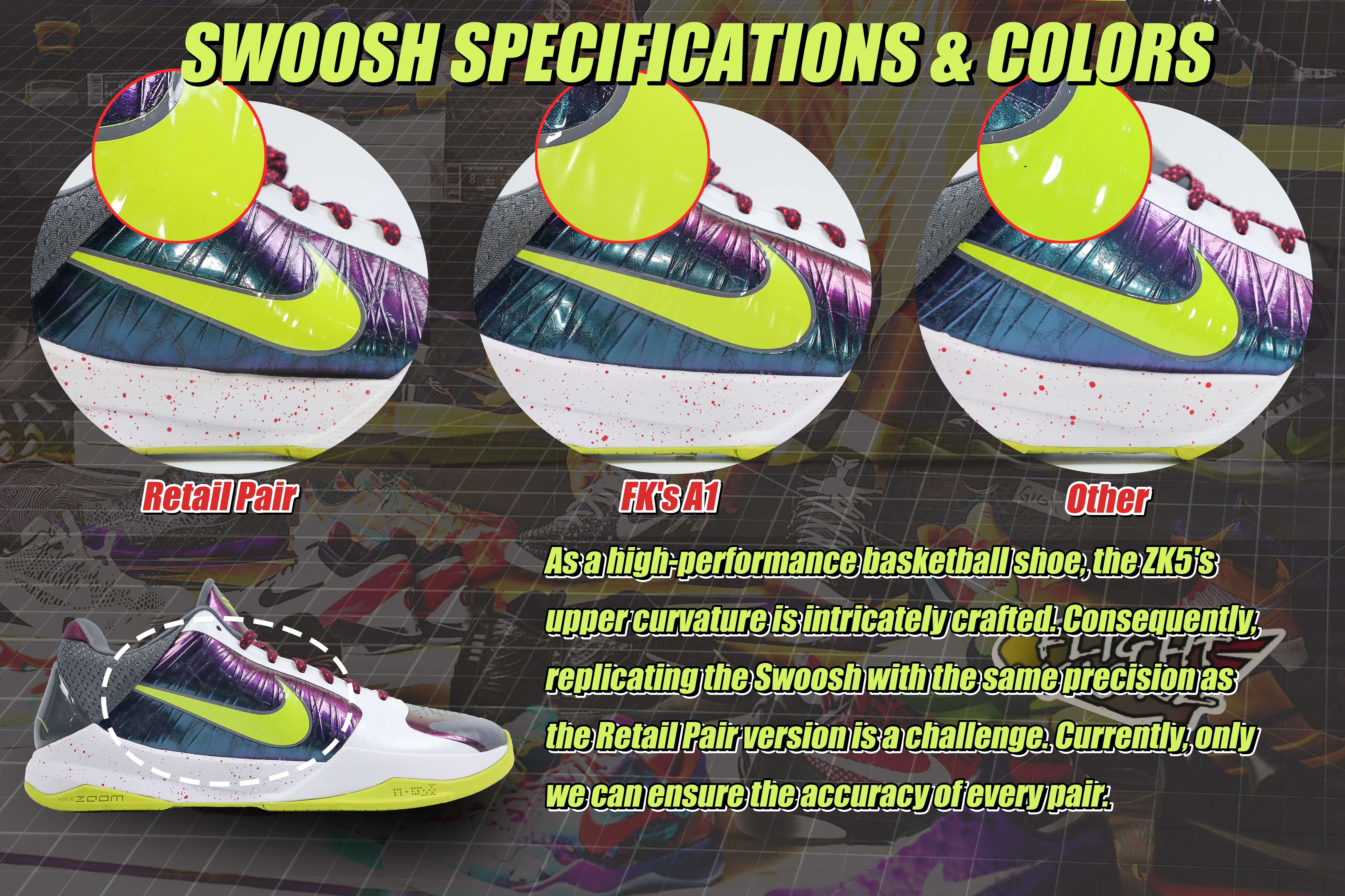 Nike Kobe 5 Protro “Chaos” (Up to Size 14)(A1 Batch)