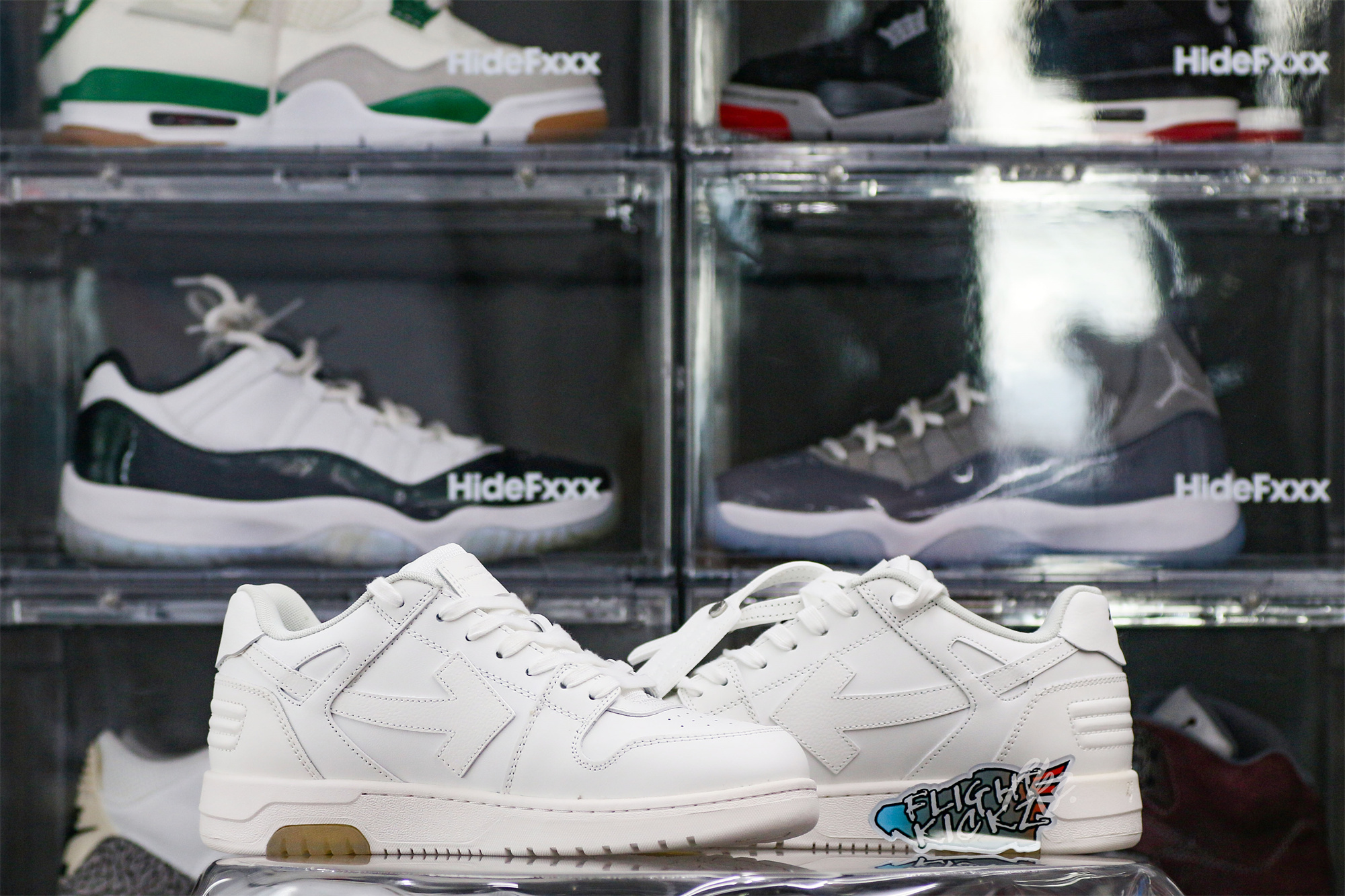 OFF-WHITE White Out Of Office Sneakers