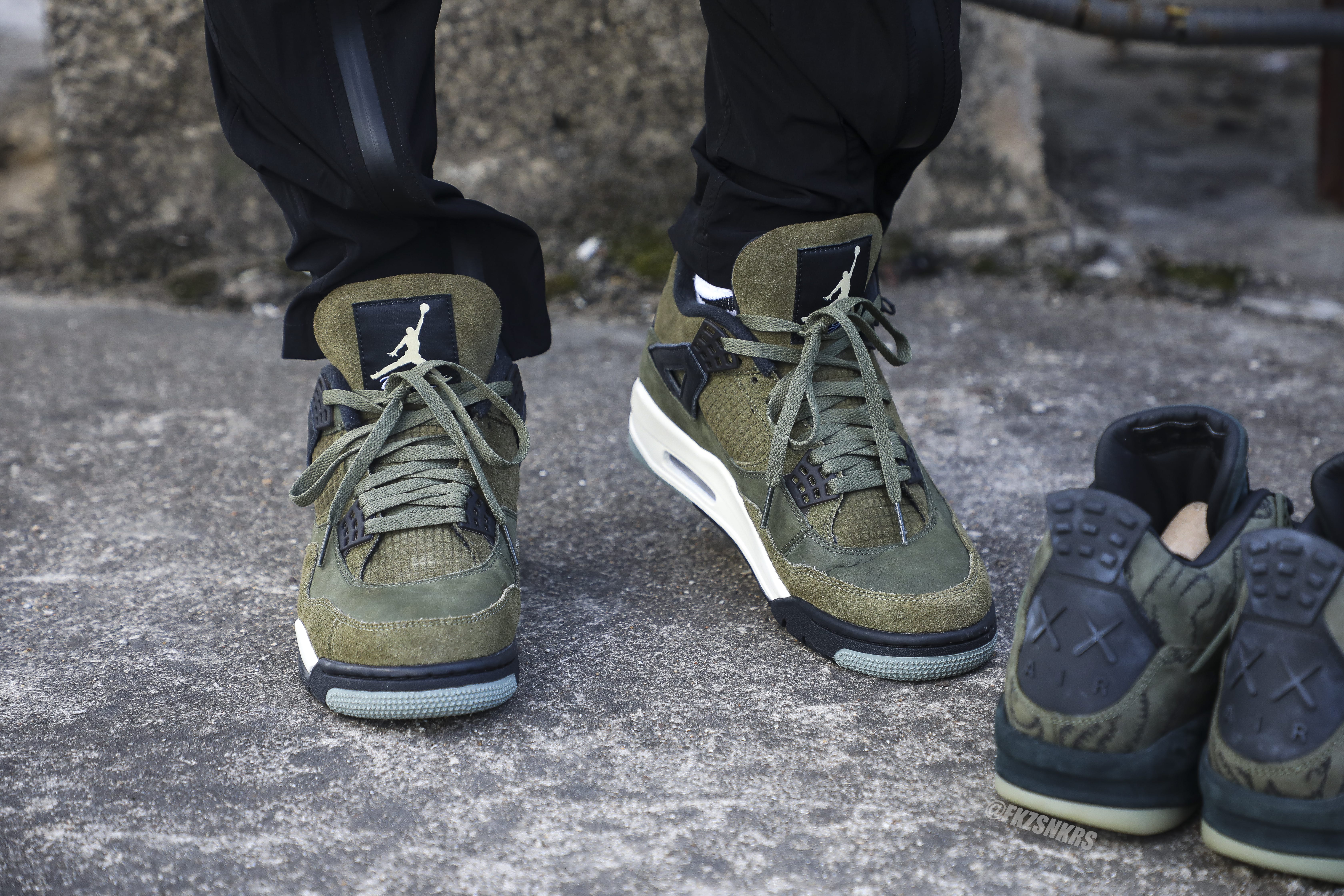 Air Jordan 4 Retro SE Craft Medium Olive (LN5 A1)