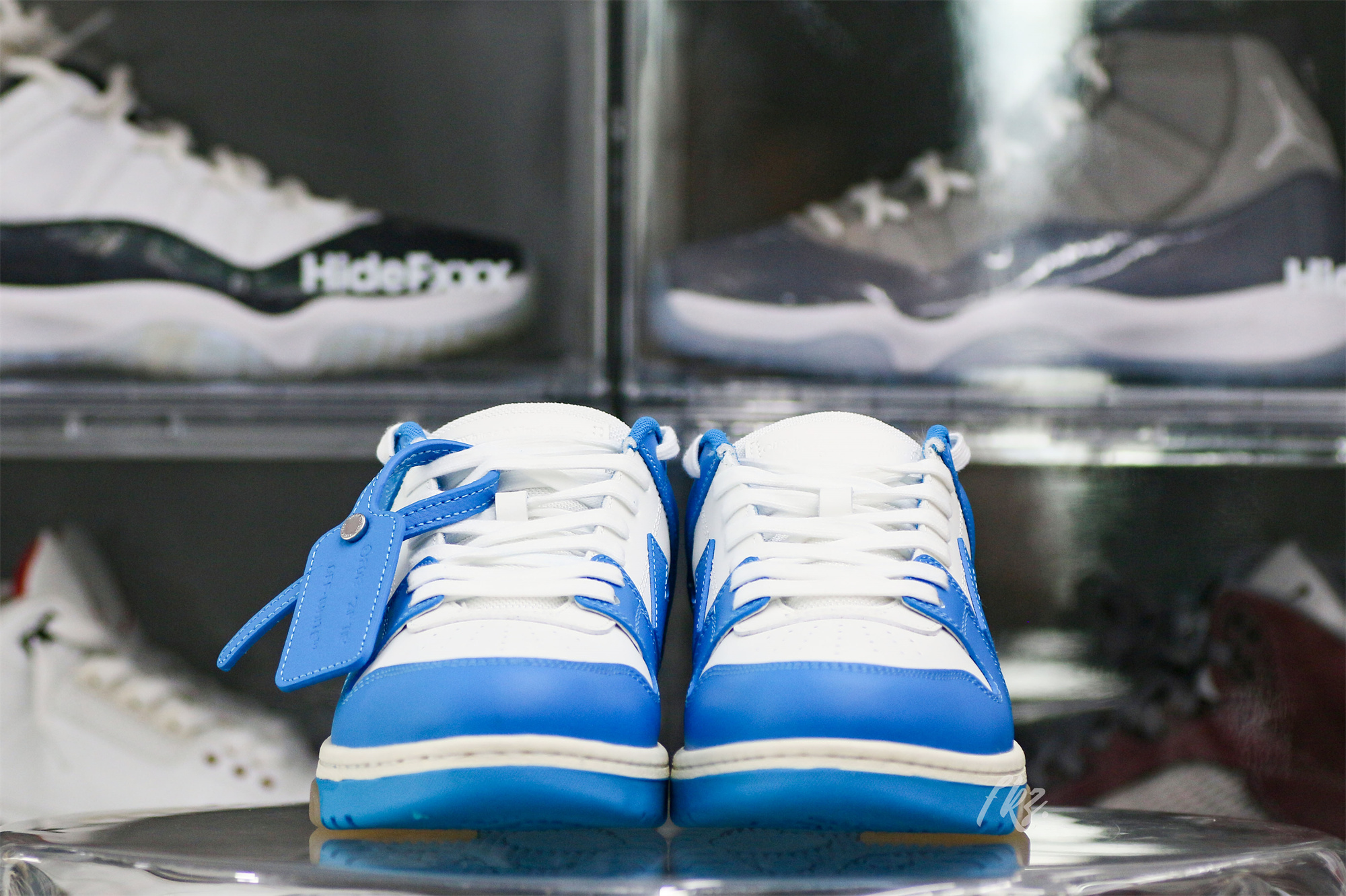 Off-White University Blue ‘Out Of Office’ Sneakers