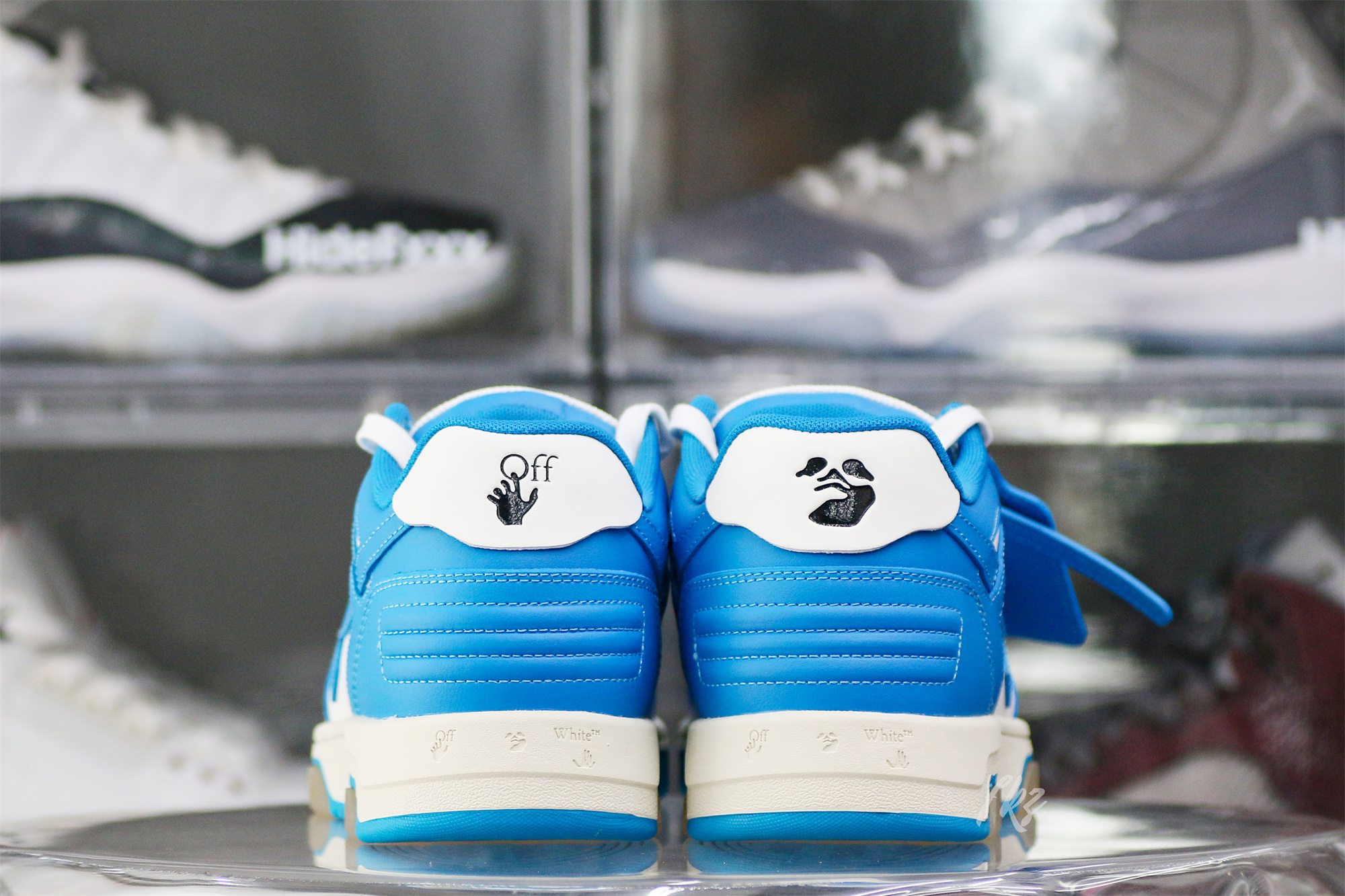 Off-White University Blue ‘Out Of Office’ Sneakers
