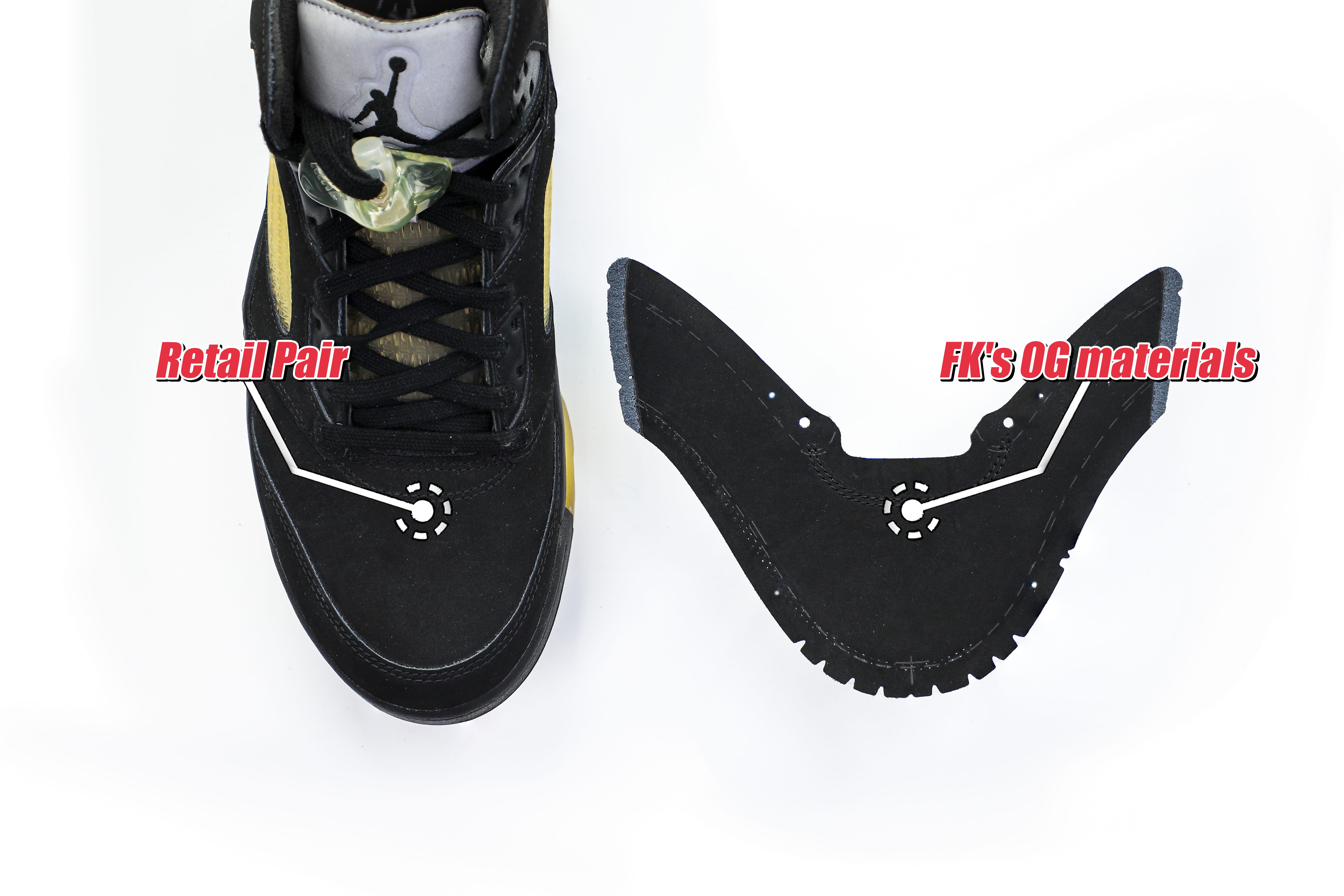 Air Jordan 5 Retro SP A Ma Maniére Black (LN5 A1)