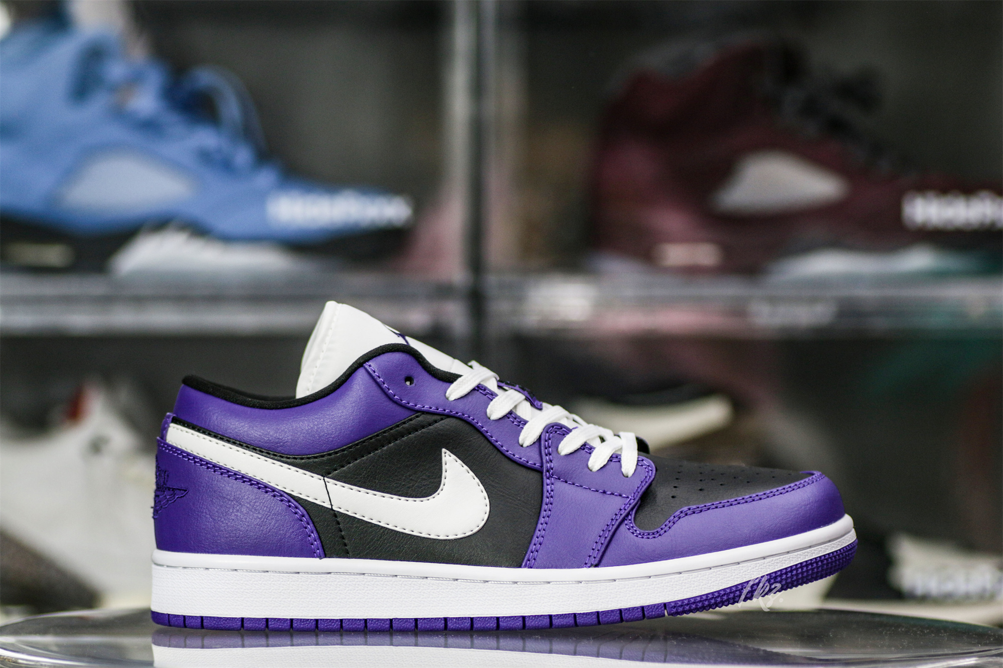 Air Jordan 1 Low Retro Court Purple Black 2020