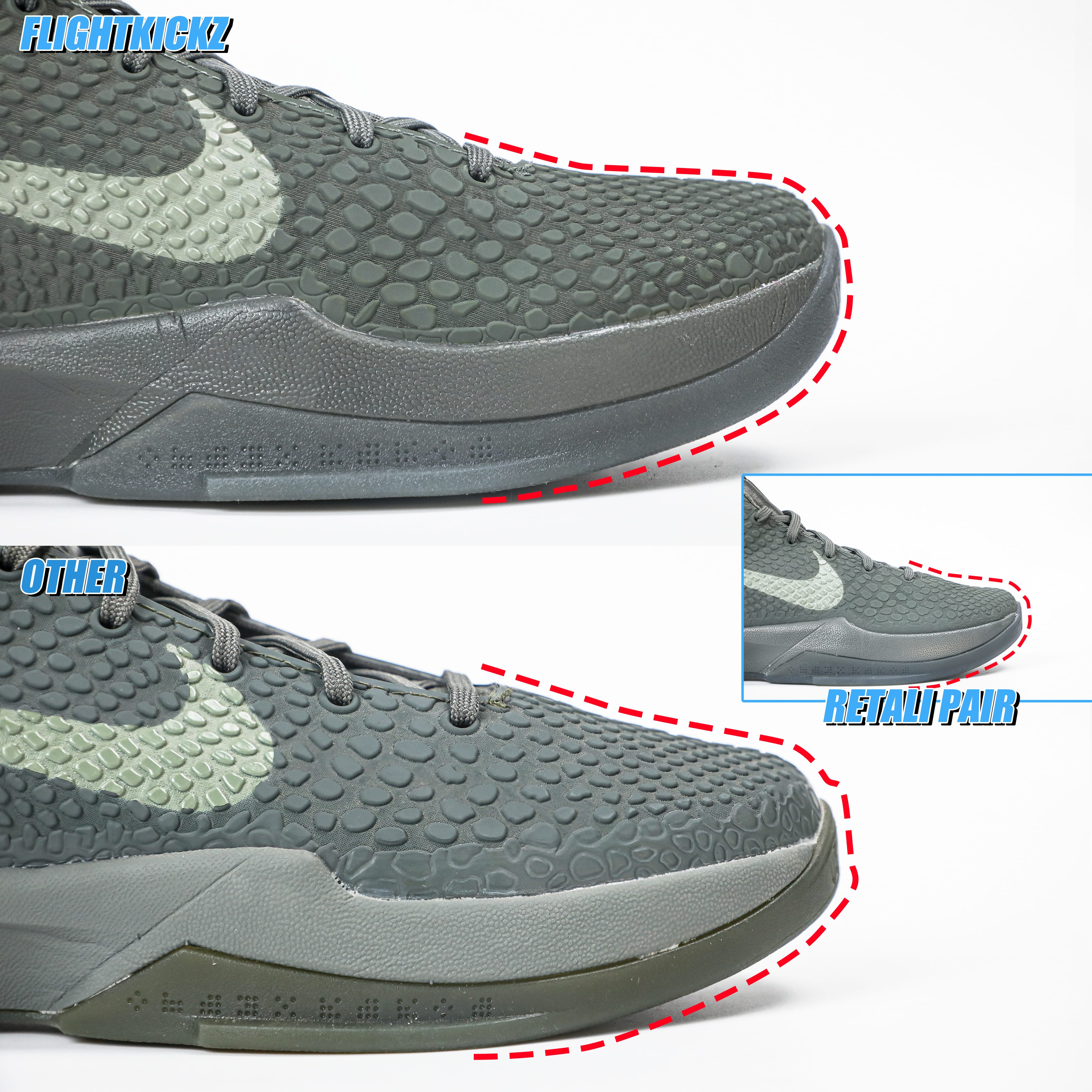 Zoom Kobe 6 Fade To Black 2016(A1 Batch)