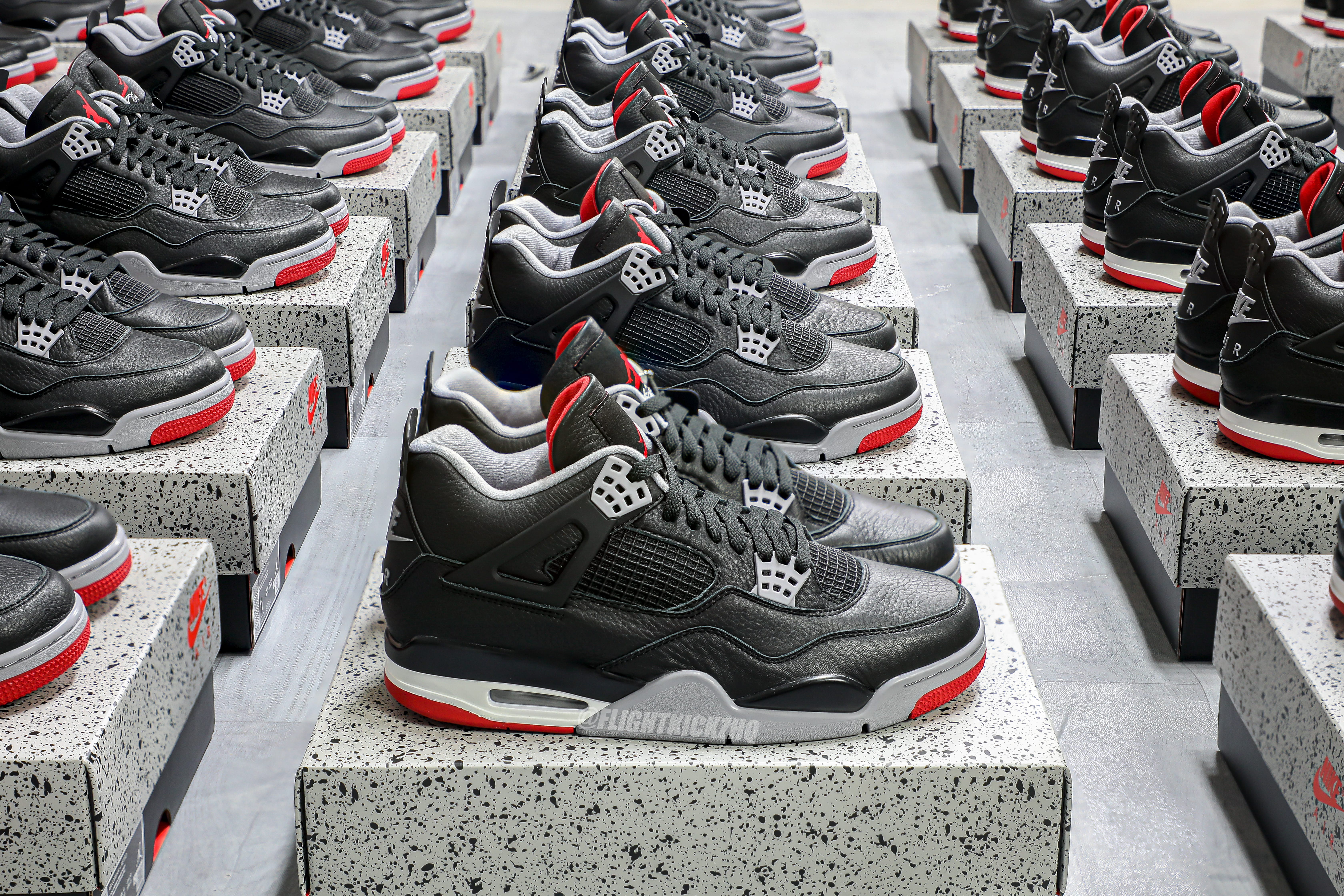 Air Jordan 4 Retro Bred Reimagined 2024 (LN5 A1 Batch)