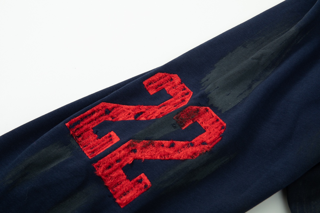 Balancig* Zip Up Hoodie ‘Dark Navy’