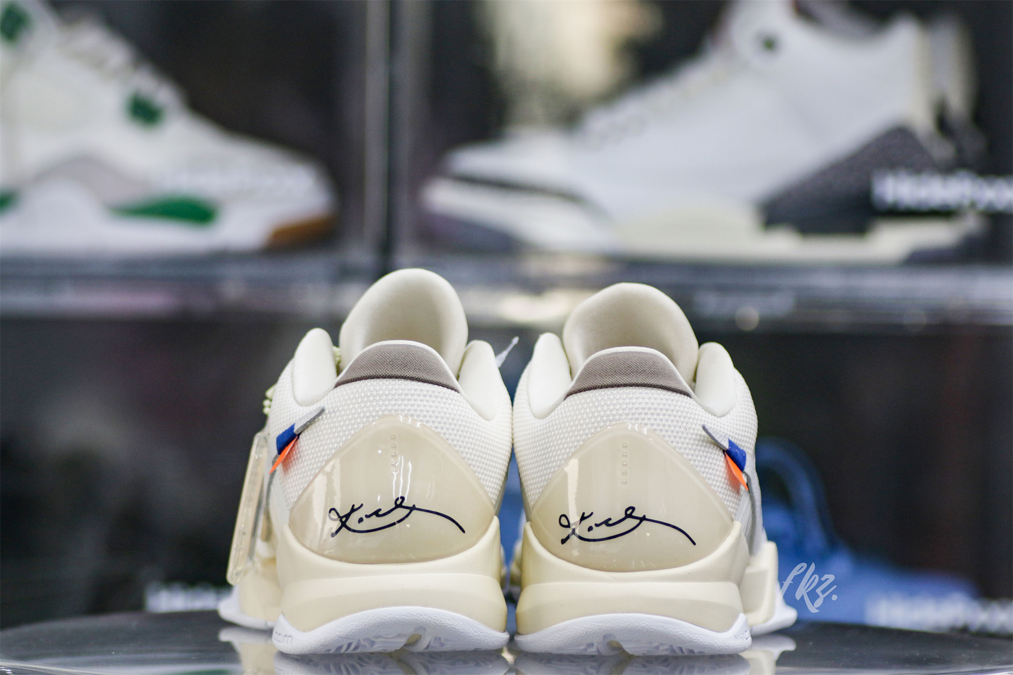 Off White x Nike Zoom Kobe 5 Custom Shoes(A1 Batch)