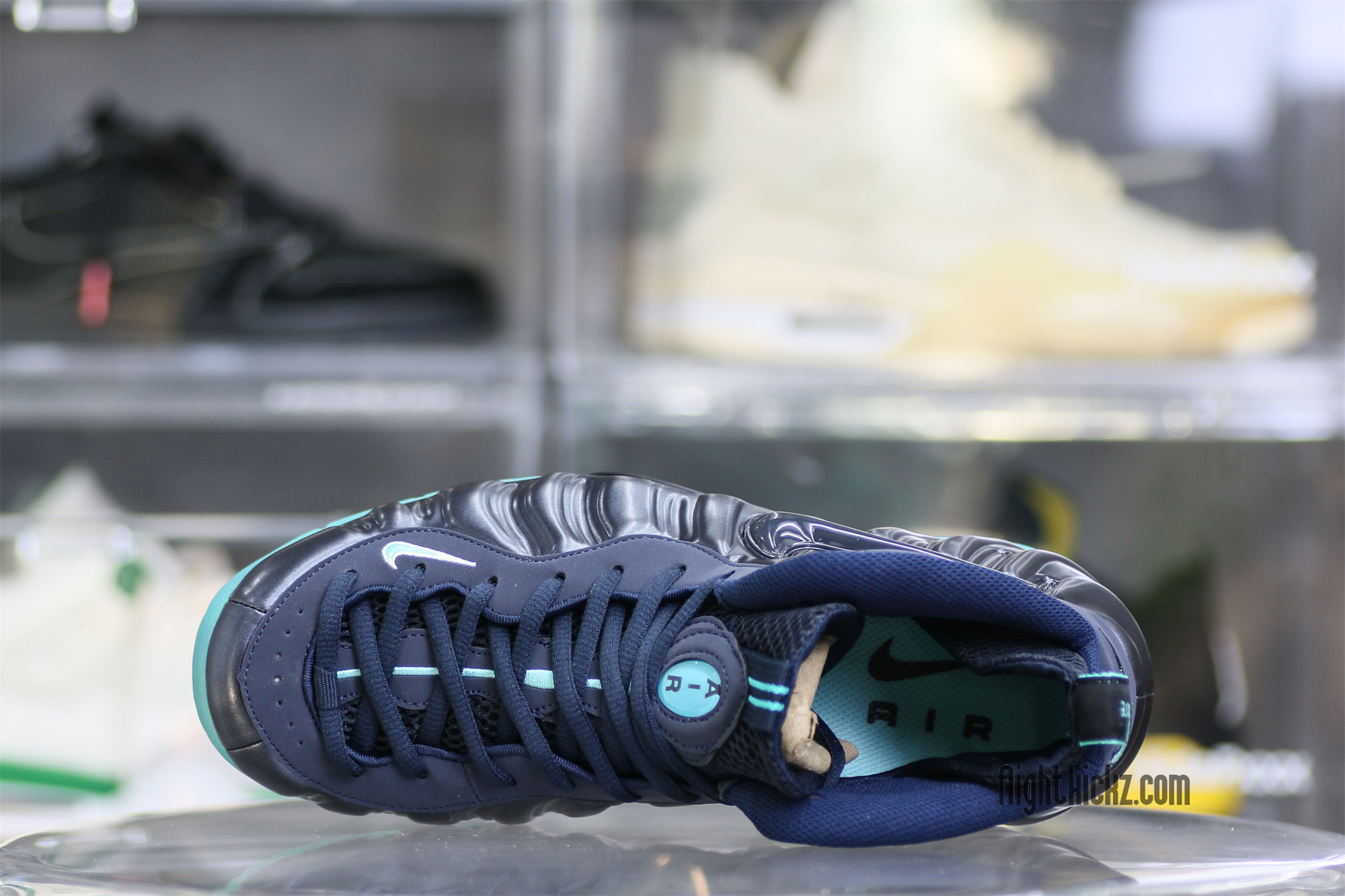 Nike Air Foamposite Pro (Obsidian/Aqua)