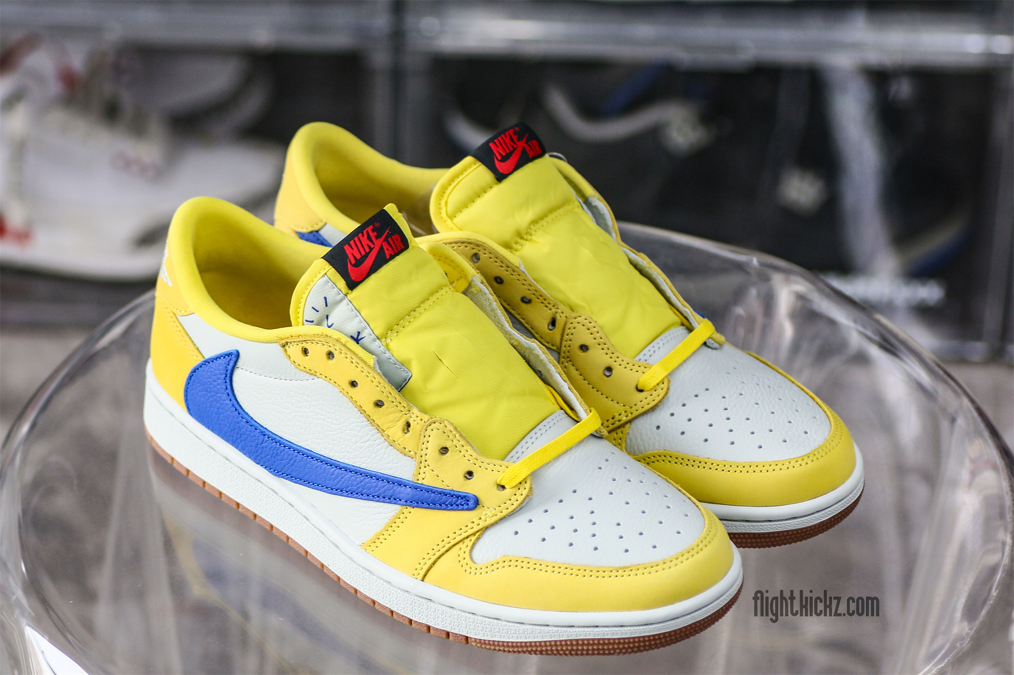 Travis Scott x Air Jordan 1 Retro Low OG SP “Elkins/Canary Yellow” (LN5 A1 batch)