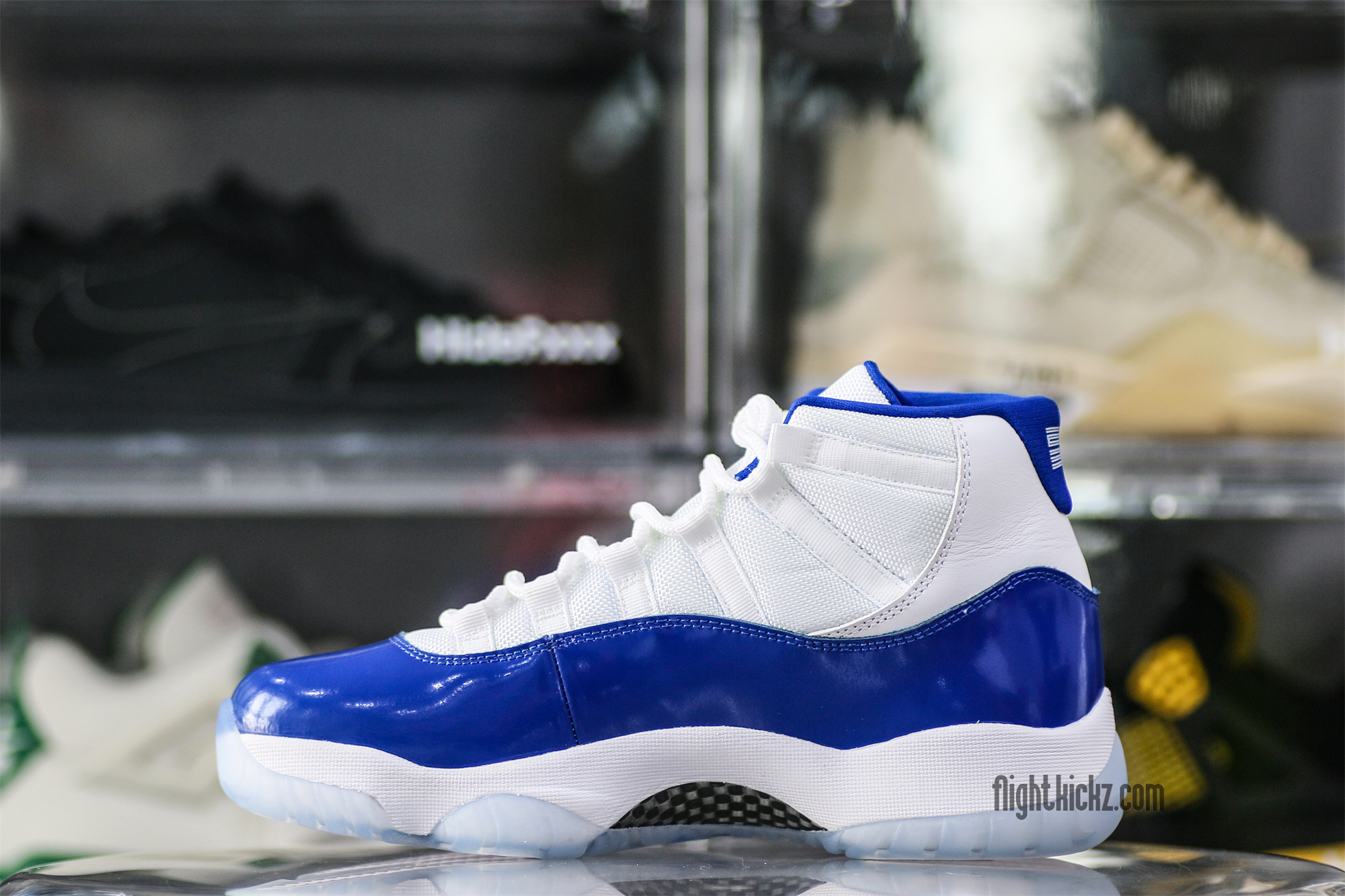 Air Jordan 11 Retro Concord Sketch White Royal Blue Oxidized
