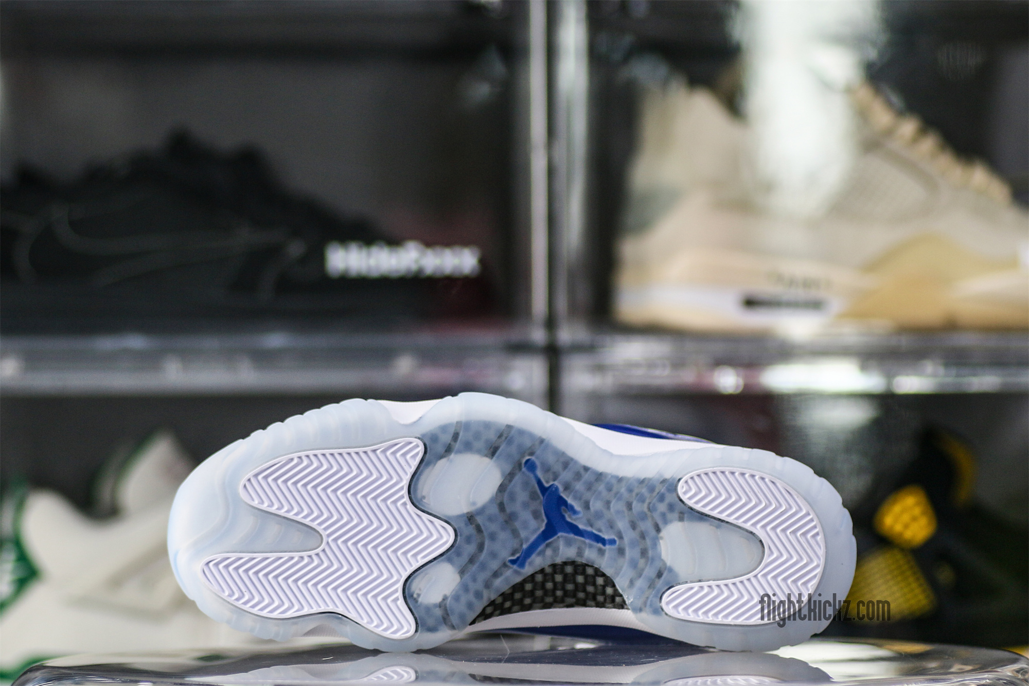 Air Jordan 11 Retro Concord Sketch White Royal Blue Oxidized