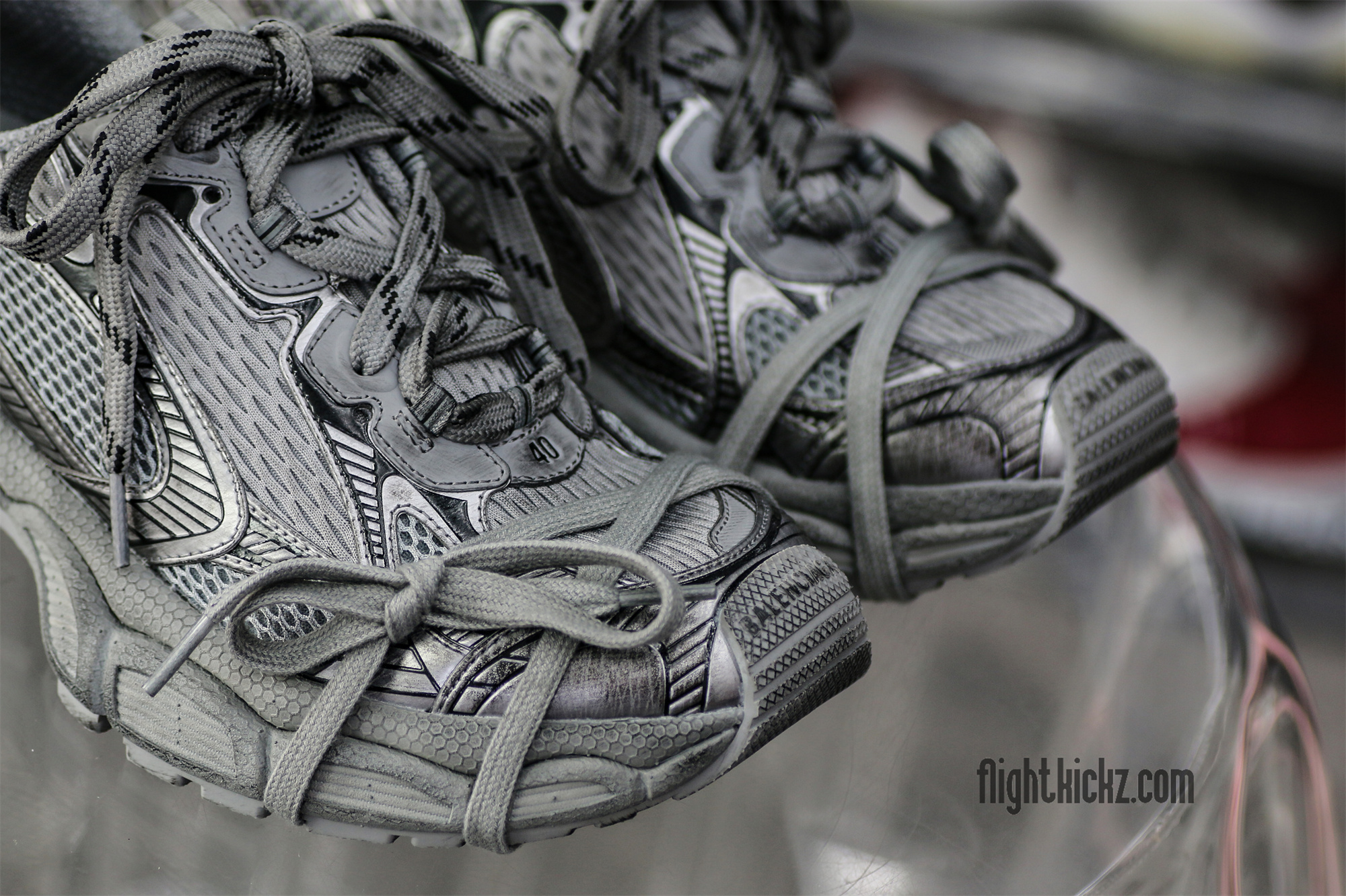 Balenciag* 3XL Sneaker ‘Worn‑Out ‑ Gray’