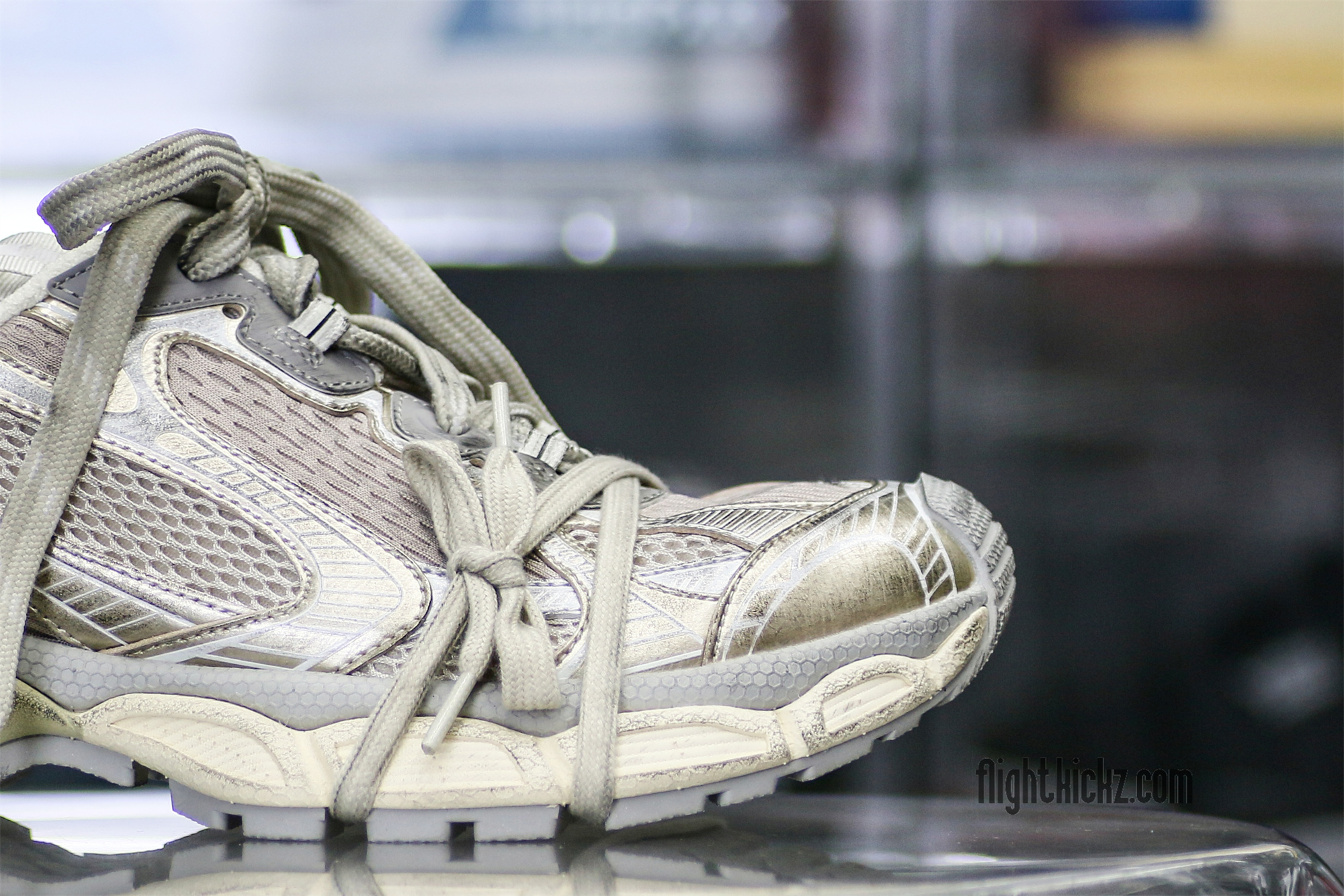Balenciag* 3XL Sneaker ‘Worn‑Out ‑ Light Beige’