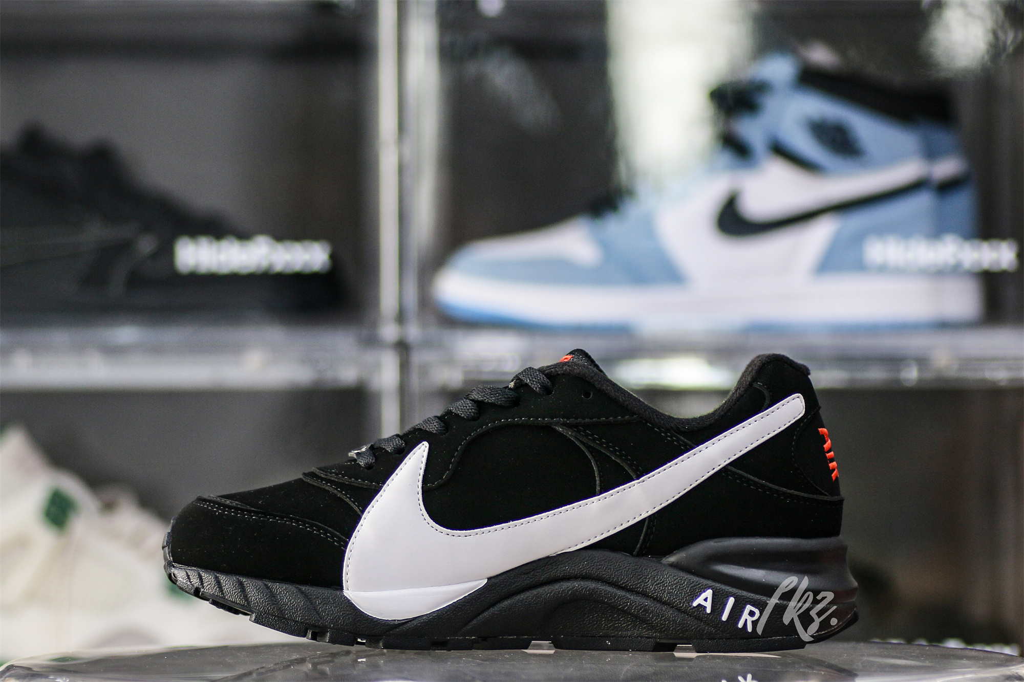 Nike Air Grudge Leather Black White