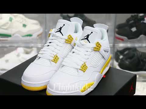 Air Jordan 4 Retro ‘Vivid Sulfur’ Wms 2024