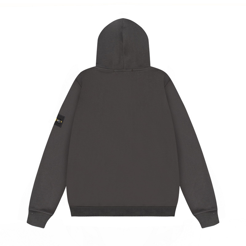 Stone Island Basic Functional Unisex Hoodie with a compass badge